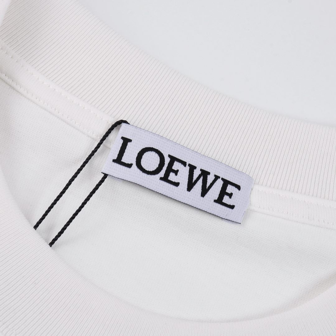 Loewe/罗意威 Suna Fujita联名款兔子刺绣短袖