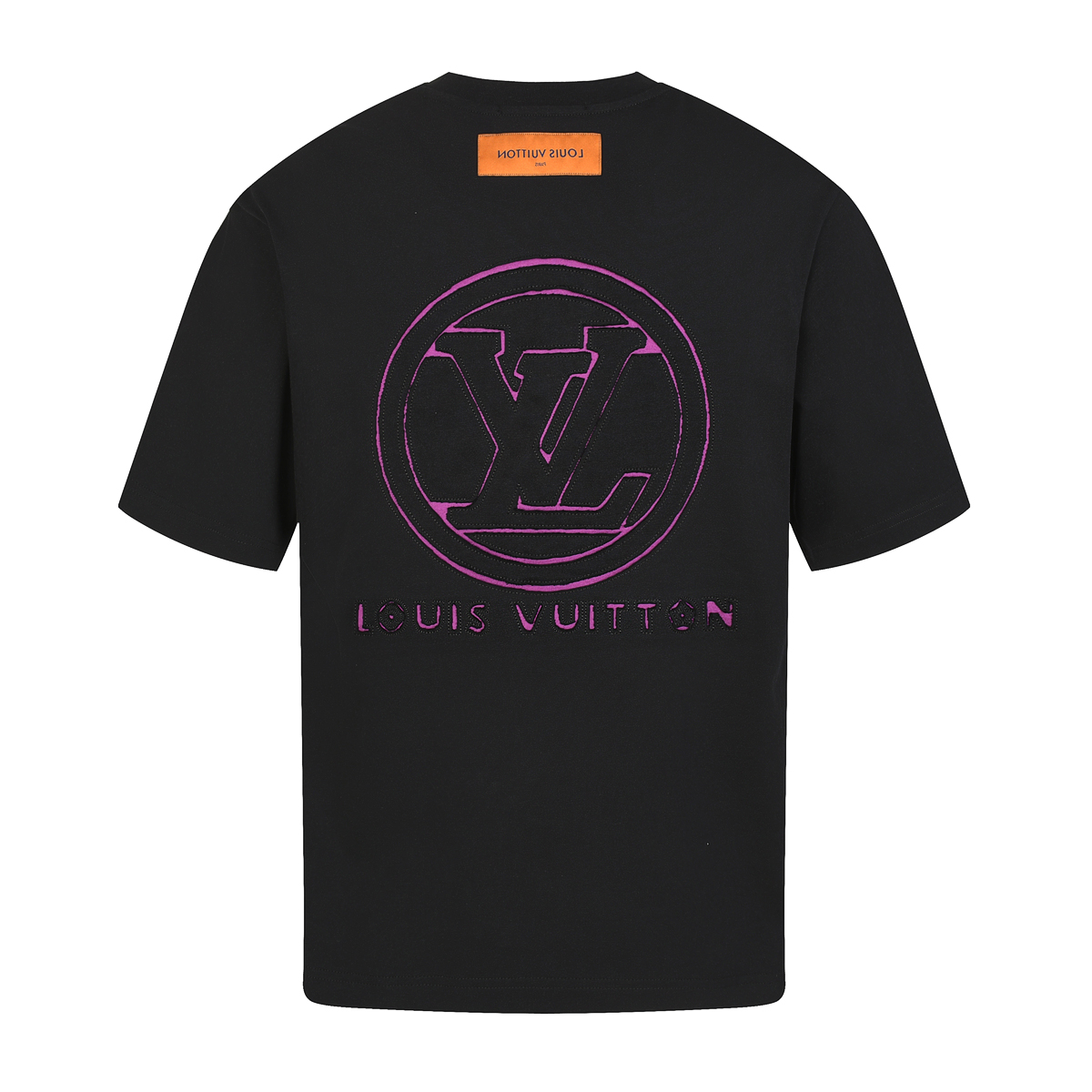 Louis Vuitton/路易威登 25ss 手工剪烂拼色短袖