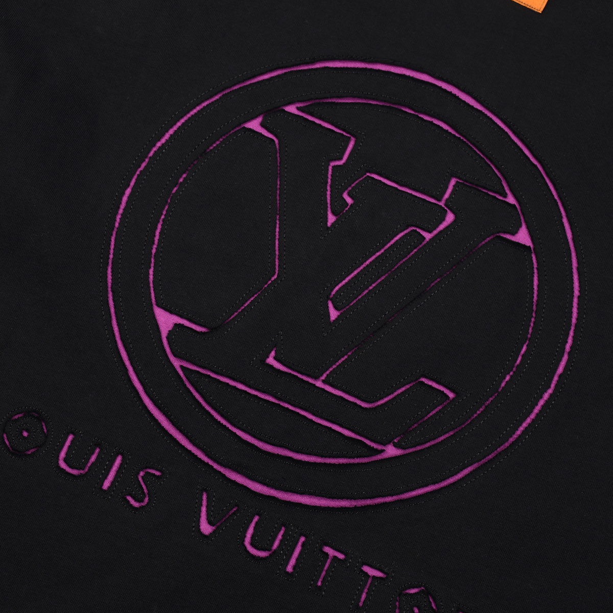 Louis Vuitton/路易威登 25ss 手工剪烂拼色短袖