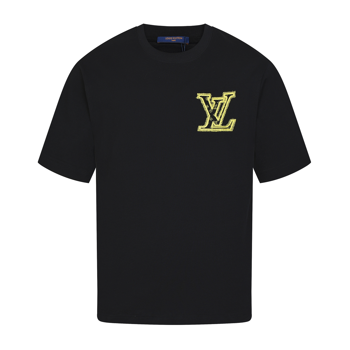 louis vuitton1v 25ss 新品走秀款胸口立体字母刺绣logo重工艺