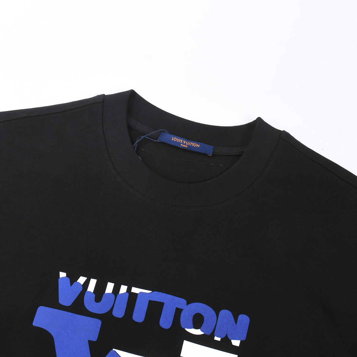 Louis Vuitton/路易威登 25ss 压花拼色短袖