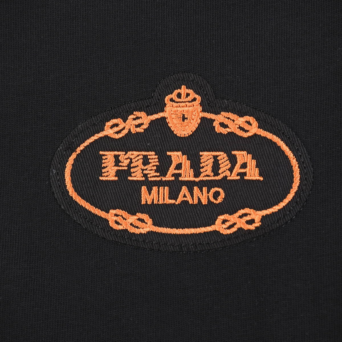 Prada/普拉达 25ss 胸口小logo贴布刺绣短袖