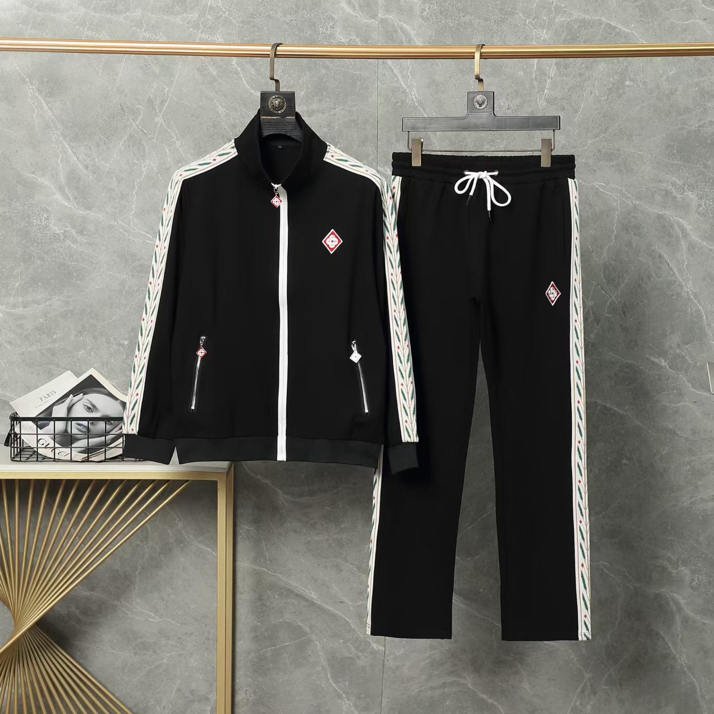 P195 Casablanca Nuevo conjunto de moda! Estilo moderno y de moda, cómodo y casual, tejido ajustado y elegante…