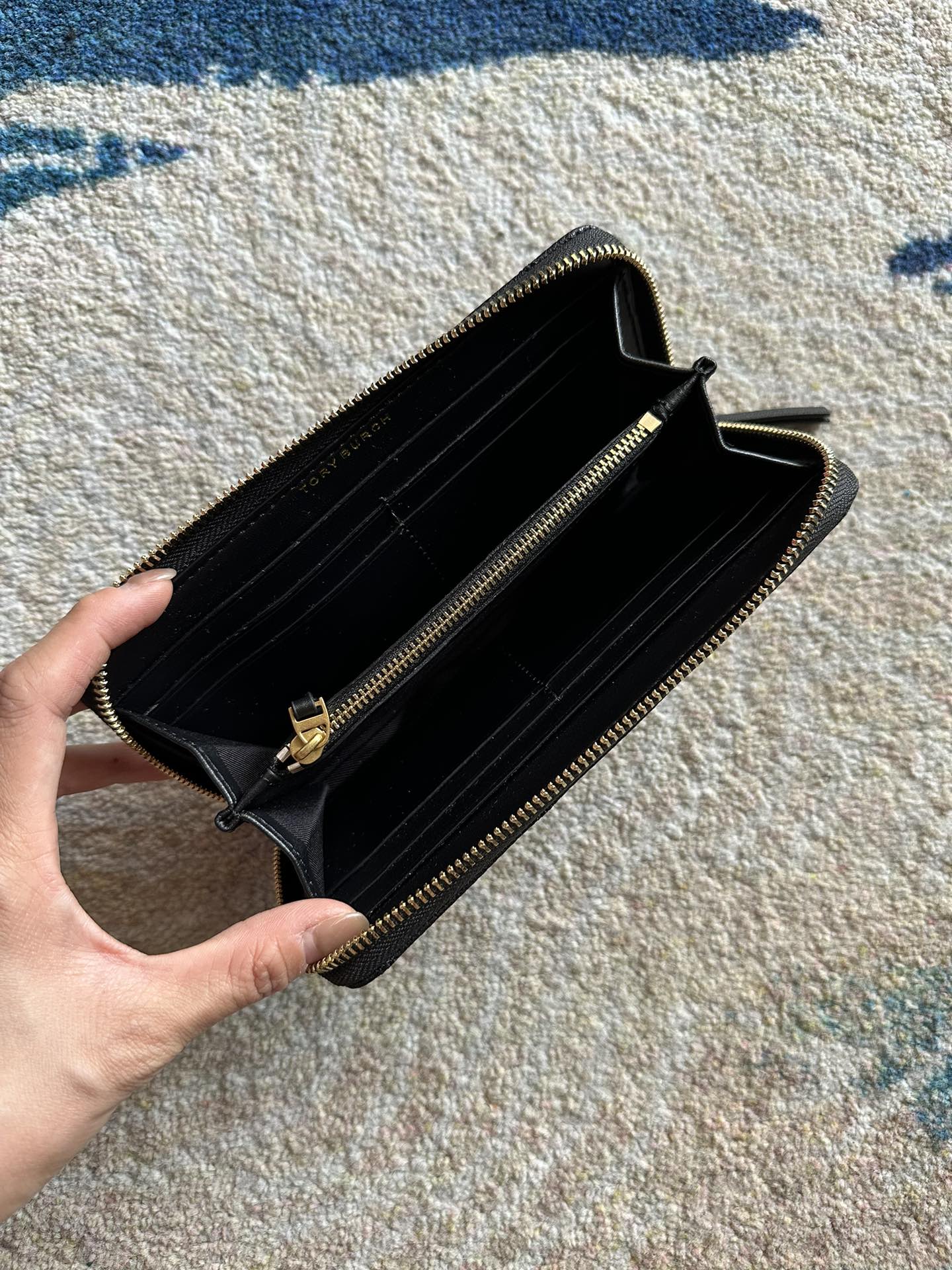 Tory Burch ～Tory Burch Willa系列小香风长款拉链钱包