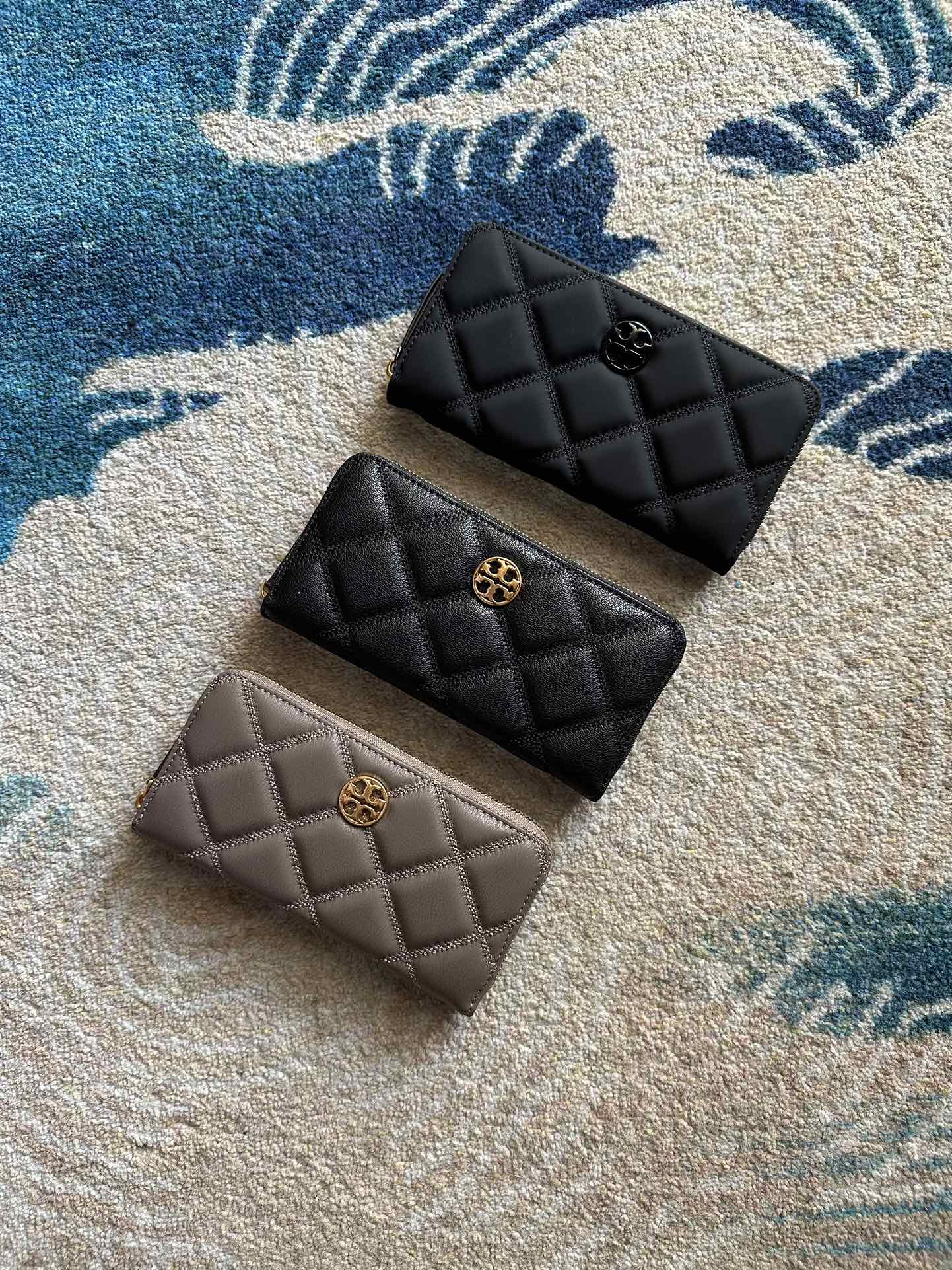 Tory Burch ～Tory Burch Willa系列小香风长款拉链钱包