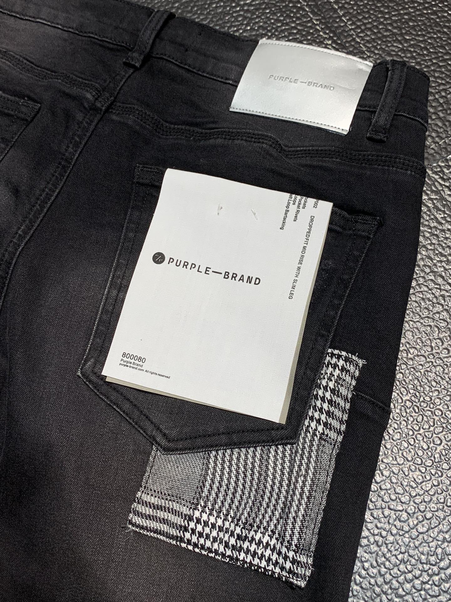  。PURPLE-BRAND 独家专供新款 休闲牛仔裤，高端版本！专柜 面料 透气舒适度高，细节无可挑剔