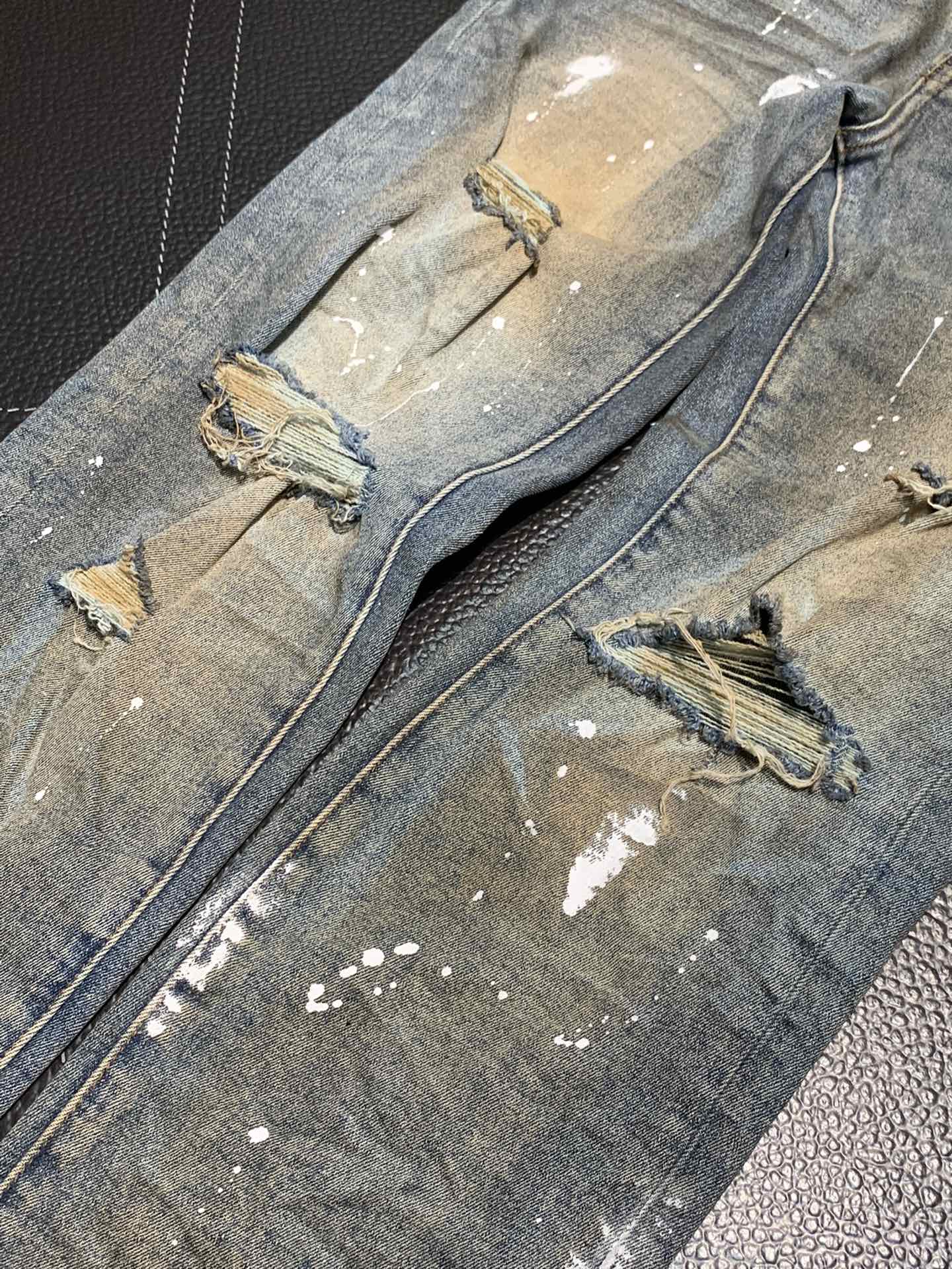  。PURPLE-BRAND 独家专供新款 休闲牛仔裤，高端版本！专柜 面料 透气舒适度高，细节无可挑剔