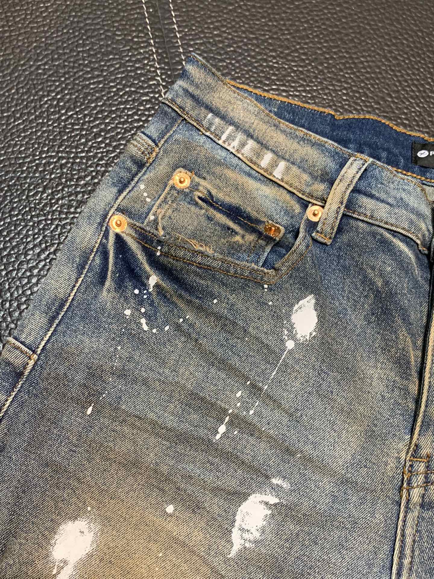  。PURPLE-BRAND 独家专供新款 休闲牛仔裤，高端版本！专柜 面料 透气舒适度高，细节无可挑剔