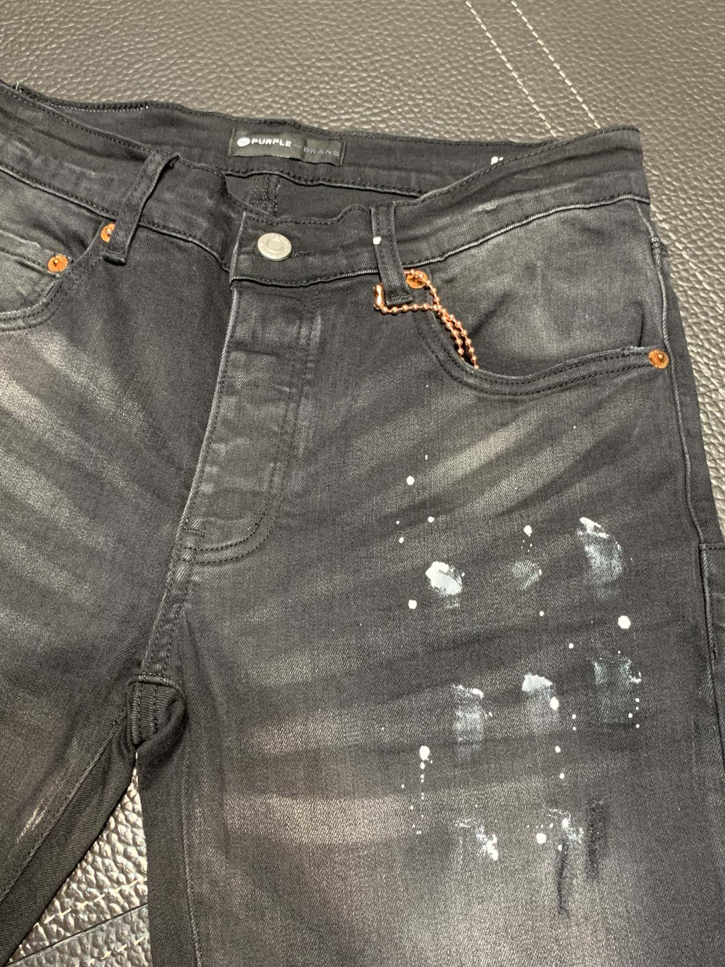  。PURPLE-BRAND 独家专供新款 休闲牛仔裤，高端版本！专柜 面料 透气舒适度高，细节无可挑剔