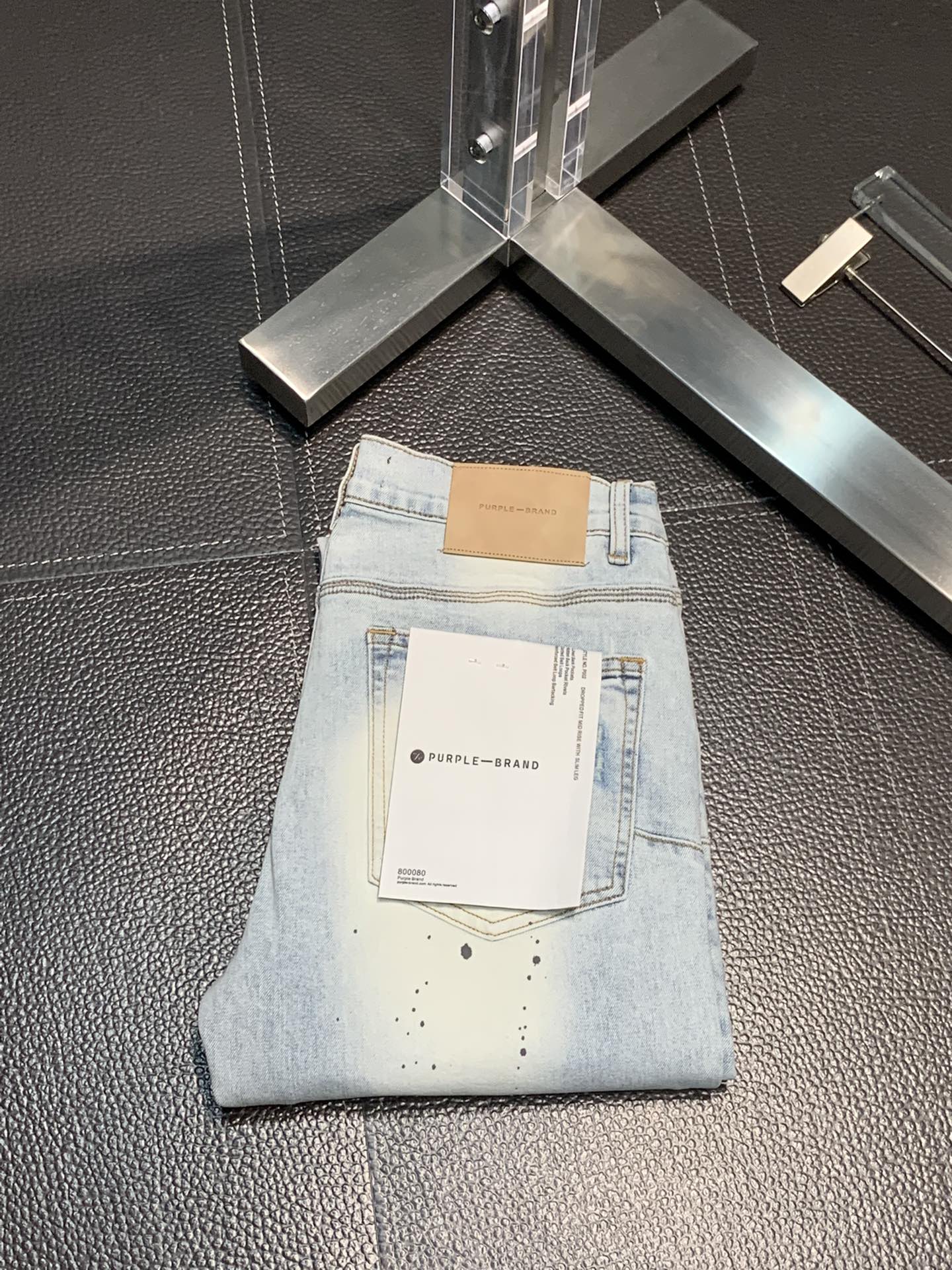  。PURPLE-BRAND 独家专供新款 休闲牛仔裤，高端版本！专柜 面料 透气舒适度高，细节无可挑剔