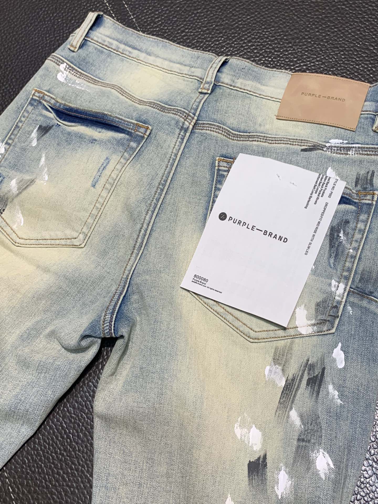  。PURPLE-BRAND 独家专供新款 休闲牛仔裤，高端版本！专柜 面料 透气舒适度高，细节无可挑剔