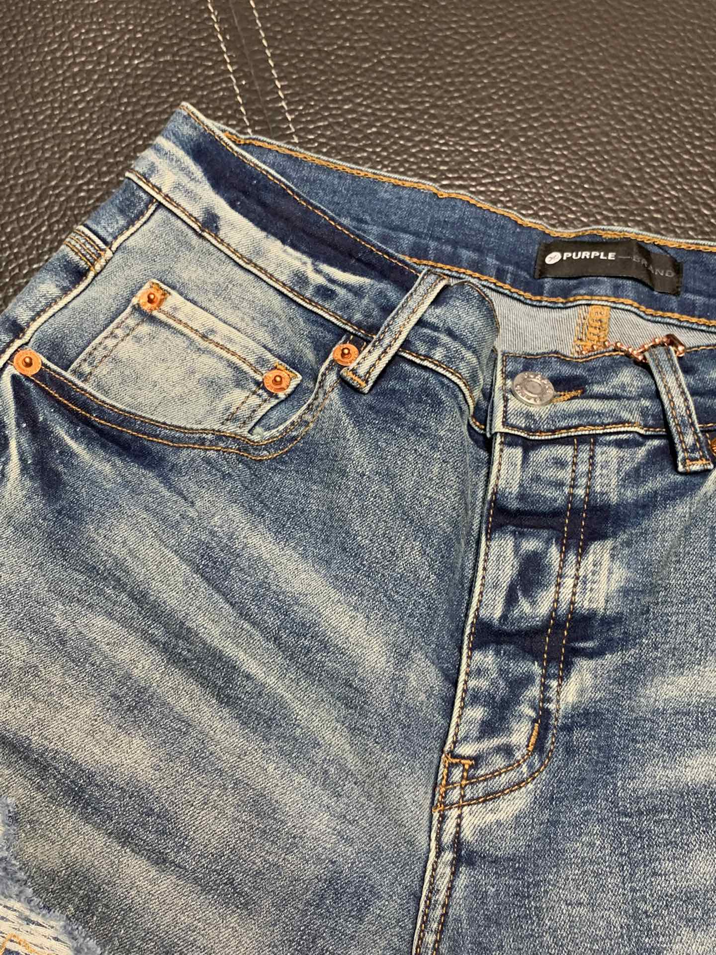  。PURPLE-BRAND 独家专供新款 休闲牛仔裤，高端版本！专柜 面料 透气舒适度高，细节无可挑剔
