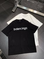Balenciaga Clothing T-Shirt Men Fashion Short Sleeve