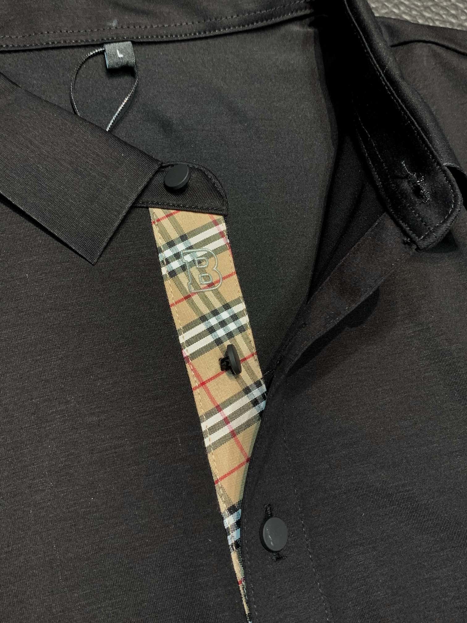 BBR巴宝莉独家专供新款原单男士休闲Polo短袖高端定制高版本时尚百搭爆款️️进口面料胸前logo图案设