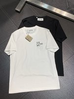 Buy First Copy Replica
 Loewe Clothing T-Shirt Men Cotton Fashion Short Sleeve