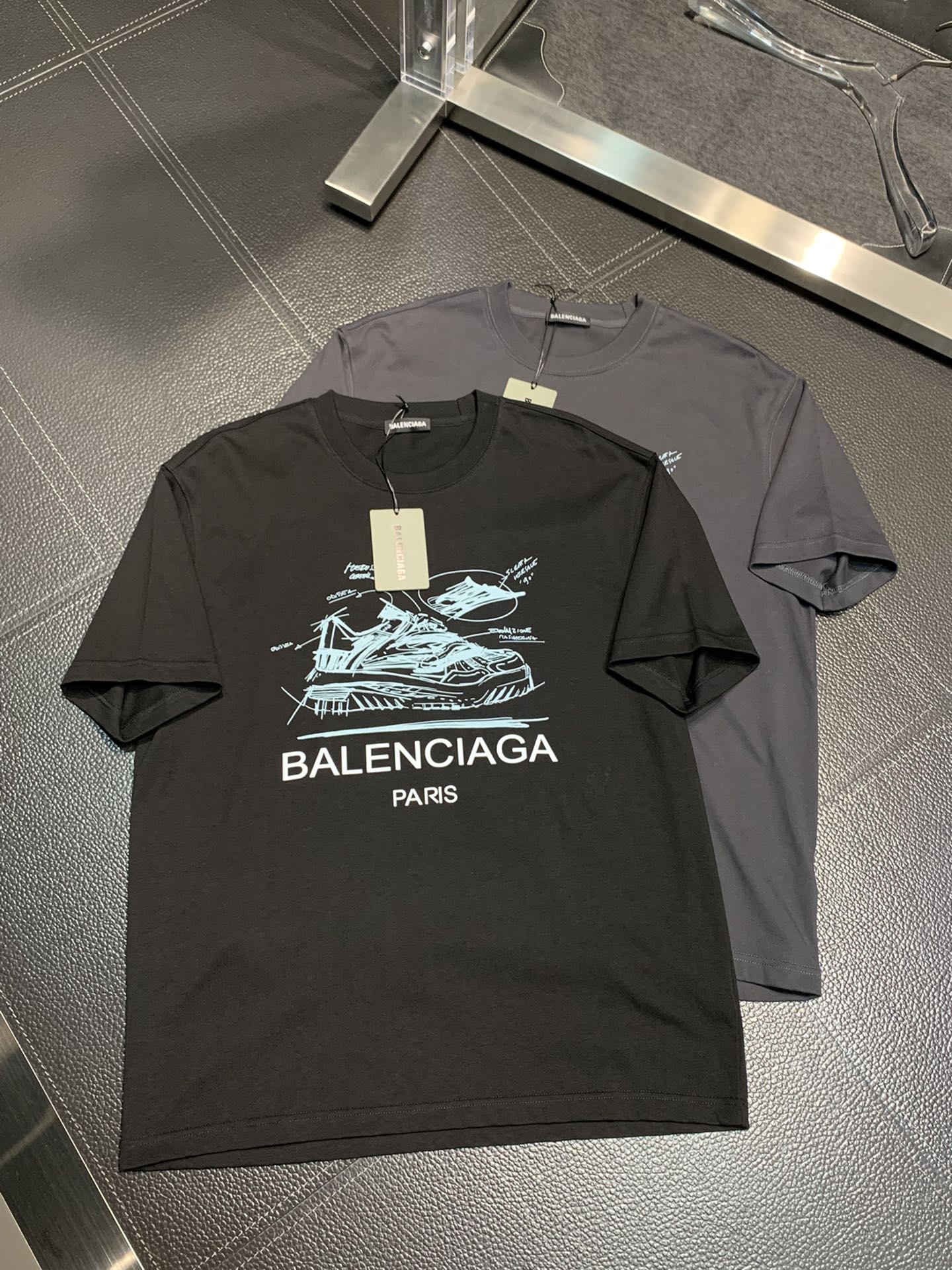 Balenciaga Clothing T-Shirt Men Fashion Short Sleeve