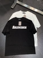 Balenciaga Clothing T-Shirt Designer Fashion Replica
 Men Short Sleeve