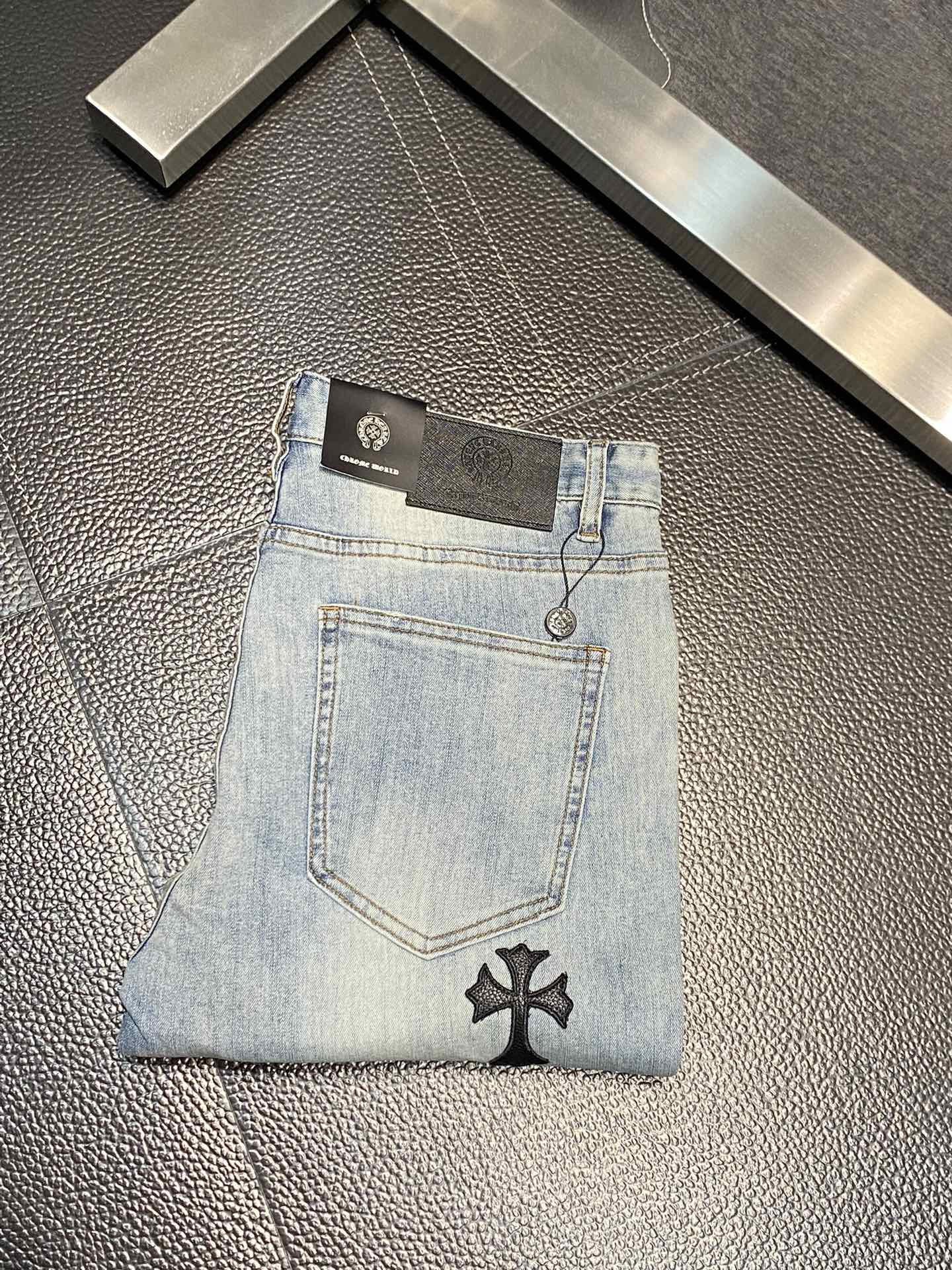 Chrome Hearts Clothing Jeans from China 2023
 Casual