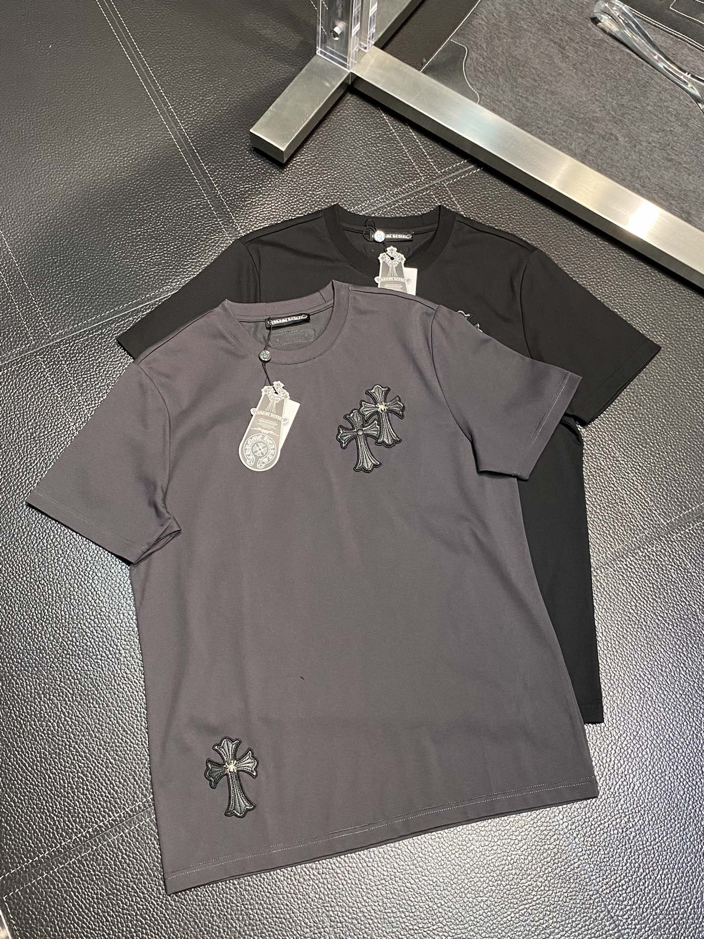 Chrome Hearts Clothing T-Shirt Men Fashion Short Sleeve