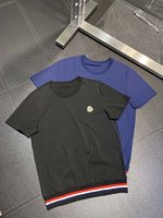 Moncler Clothing T-Shirt Men Fashion Short Sleeve