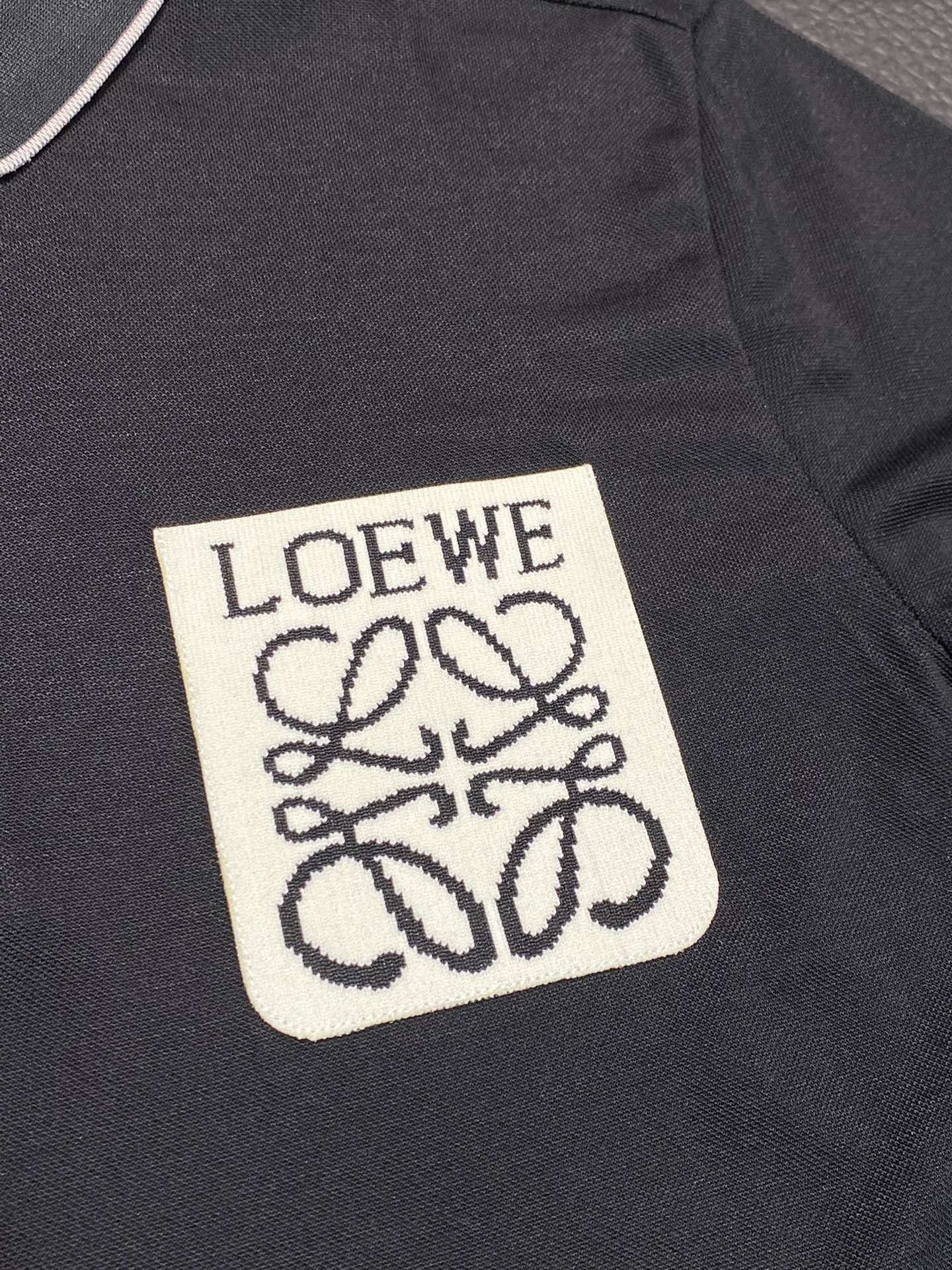 Loewe罗意威独家专供新款原单男士休闲Polo短袖高端定制高版本时尚百搭爆款️️进口面料手感超柔软细腻