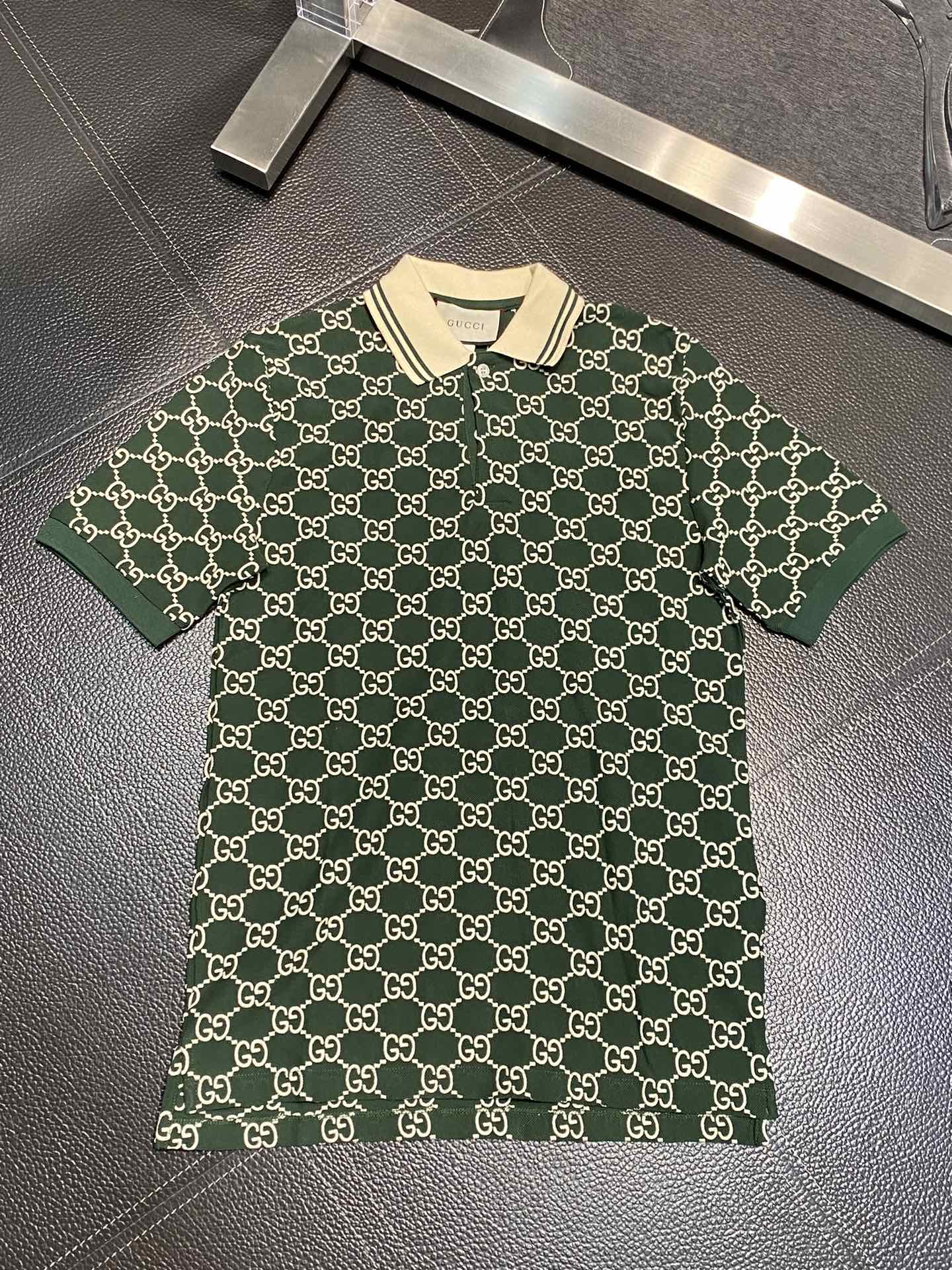 Gucci 7 Star
 Clothing Polo T-Shirt Men Fashion Short Sleeve