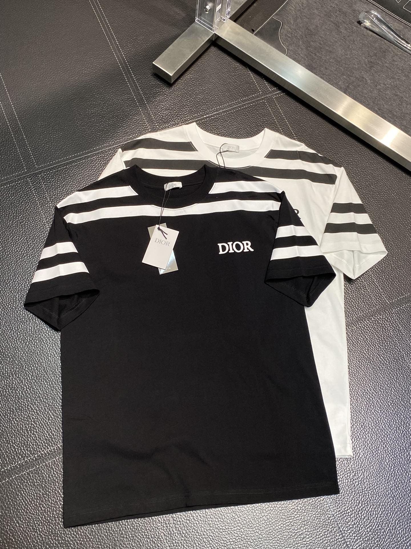 Dior Clothing T-Shirt Men Fashion Short Sleeve