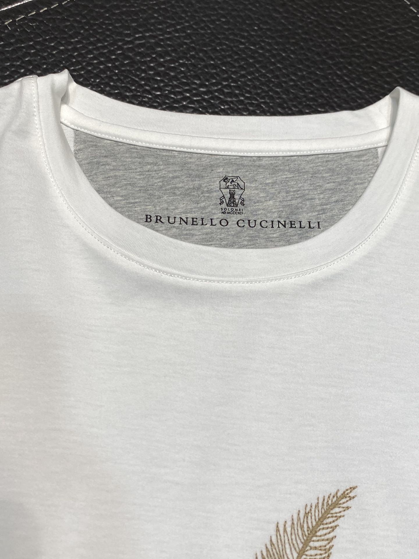BC-BrunelloCucinali布鲁内洛库奇内利独家专供新款原单男士休闲短袖高端定制高端版本时尚百