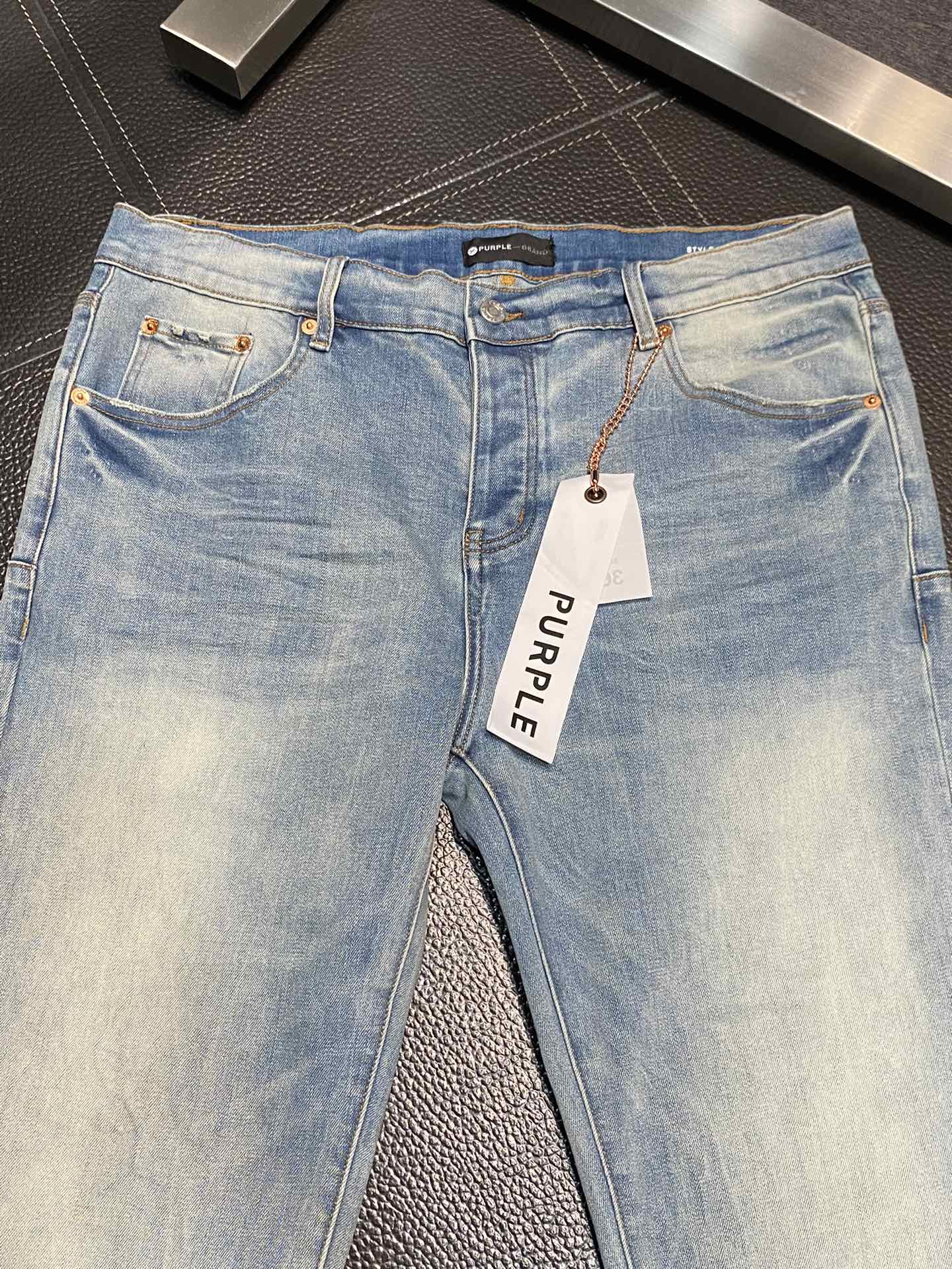  。PurPle Brand 独家专供新款 修身款 小直筒 牛仔裤，高端版本！专柜 面料 透气舒适度高，