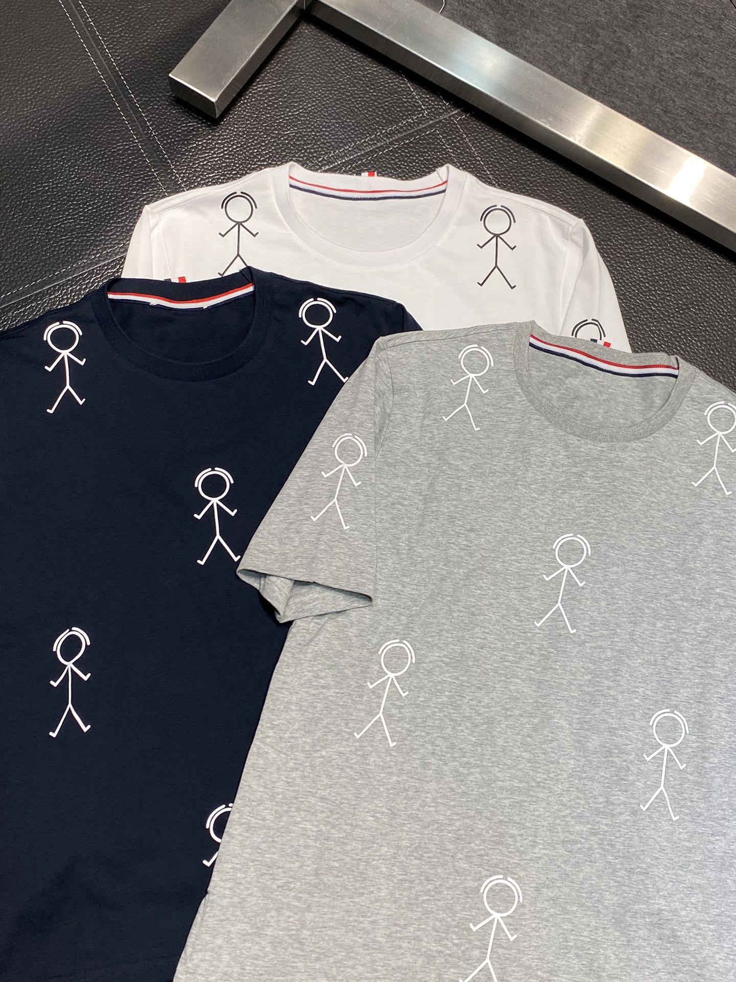 Thom Browne Kleding T-Shirt Mannen Fashion Korte mouw