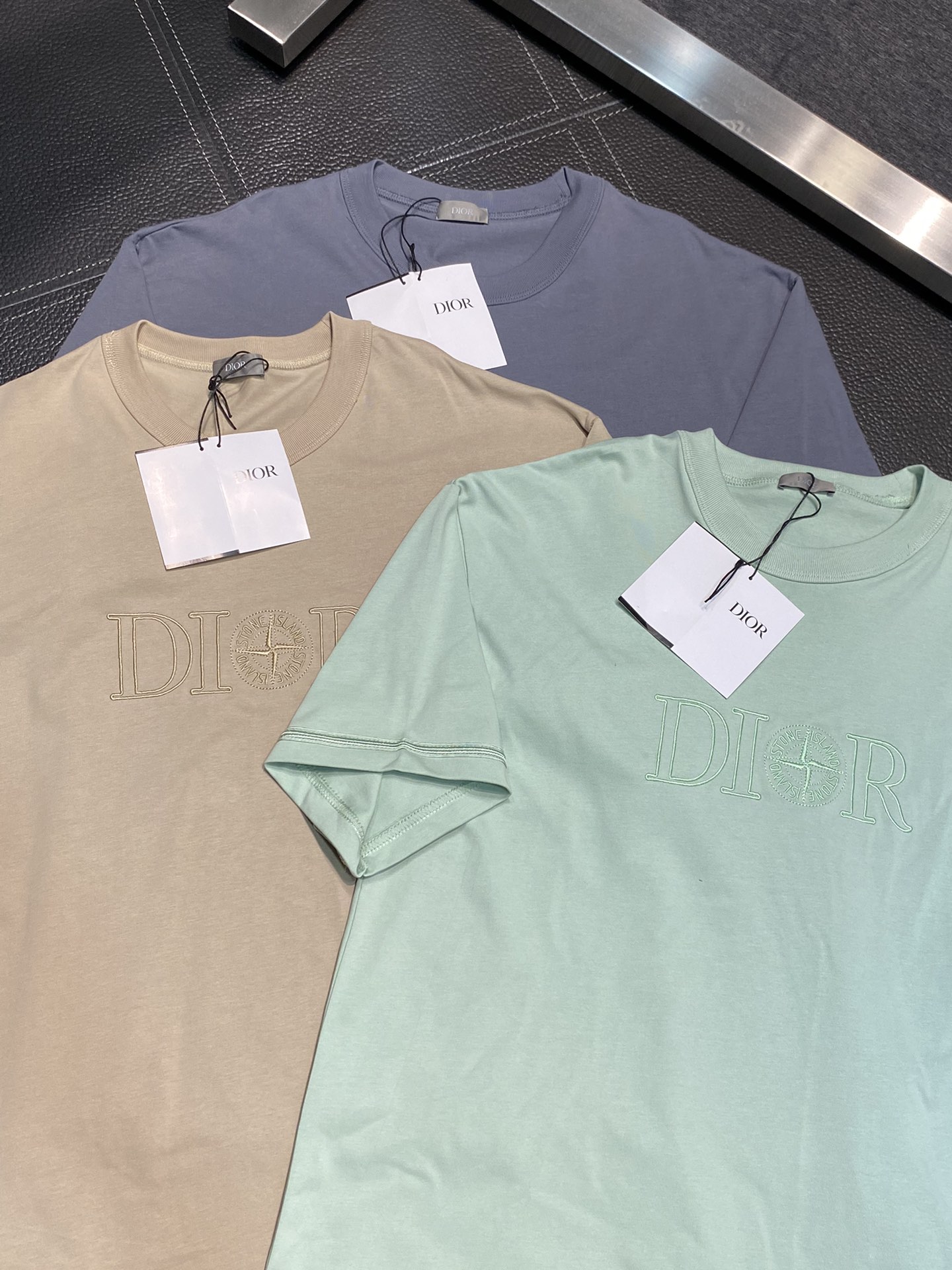 Dior Clothing T-Shirt Men Fashion Short Sleeve