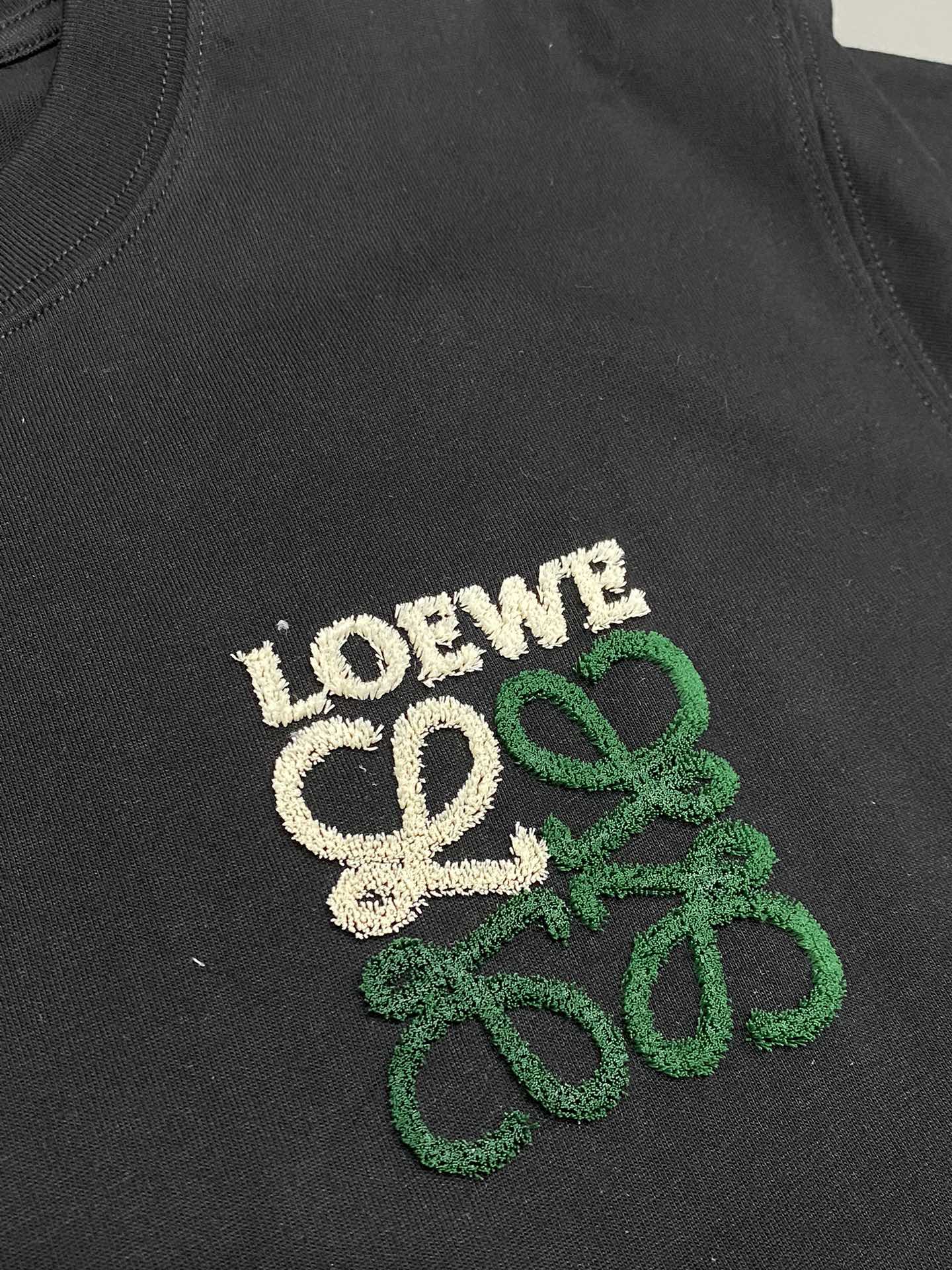 Loewe罗意威独家专供新款原单男士休闲短袖高端定制高端版本时尚百搭爆款️️进口面料手感超柔软细腻穿着亲