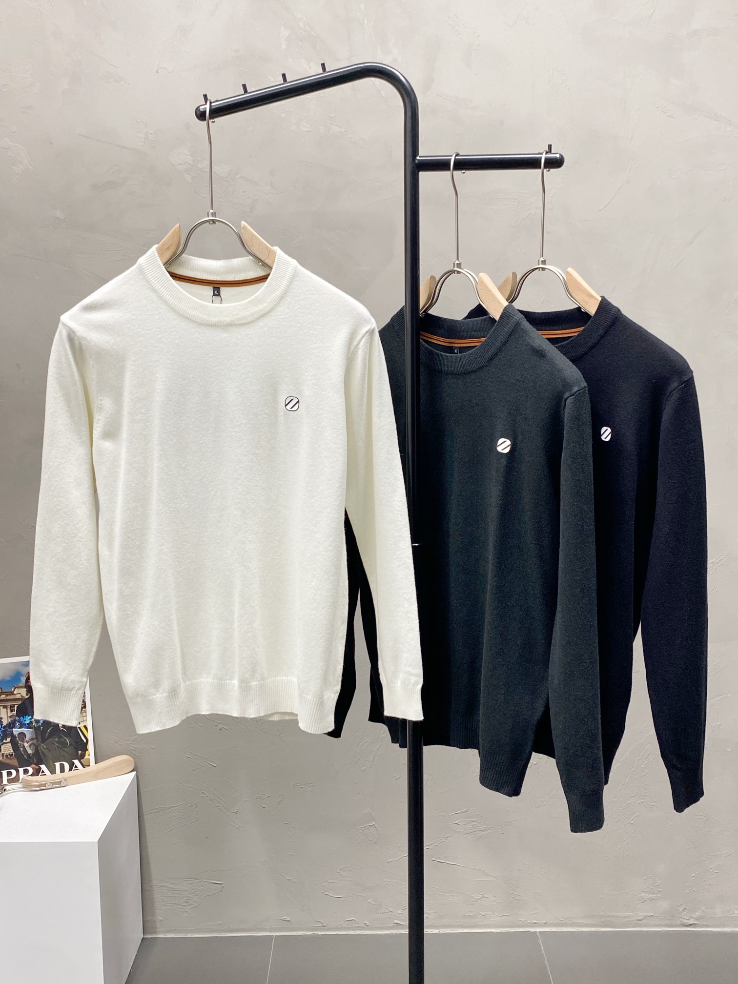 Zegna Vêtements Pull En Tricot Sweatshirts Luxe pas cher
 Hommes Tricot Fashion Peu importe