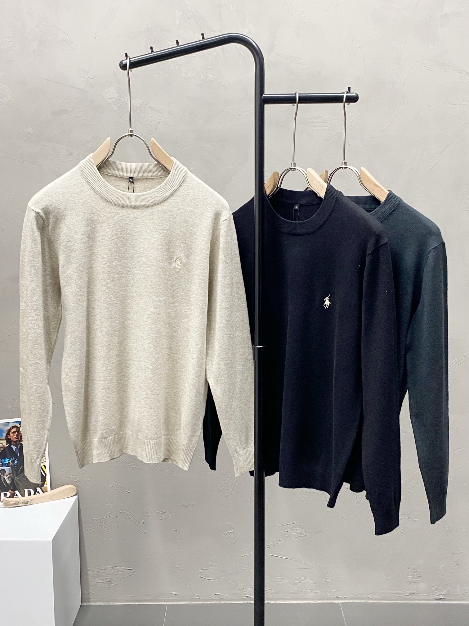 Ralph Lauren Copie
 Vêtements Pull En Tricot Sweatshirts Hommes Tricot Fashion Peu importe