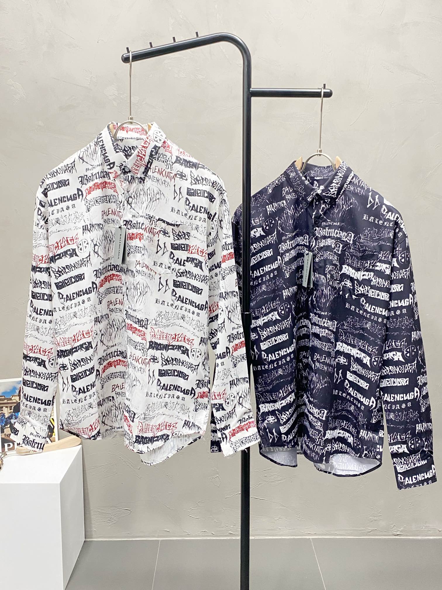 Balenciaga Clothing Shirts & Blouses Men Fashion Long Sleeve