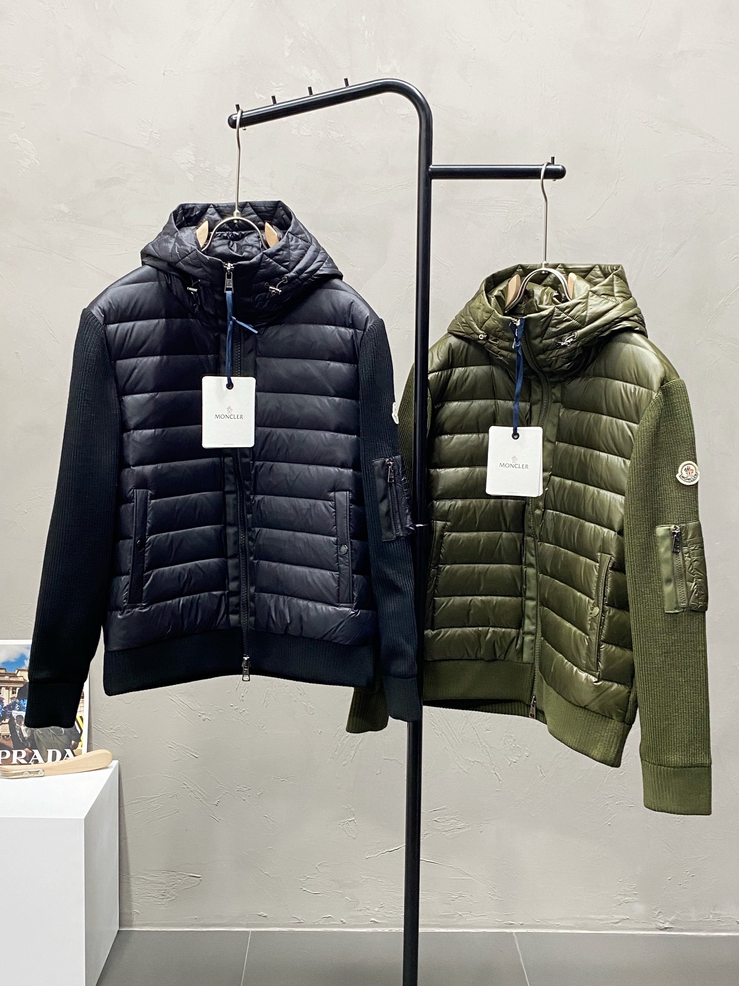 Moncler Clothing Coats & Jackets Down Jacket Knitting Fashion Hooded Top