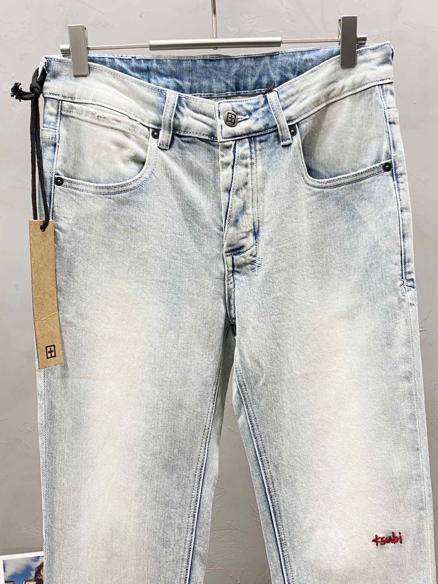  。Ksubi💥独家专供新款休闲牛仔裤 高端版本！专柜 面料 透气舒适度高，细节无可挑剔，品牌元素设计理