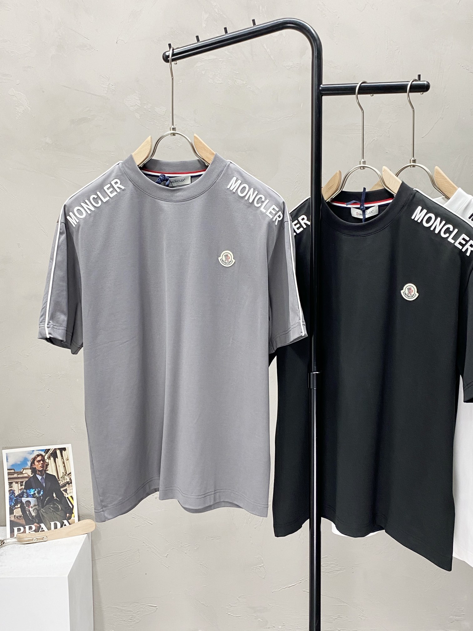  。Moncler蒙口💥独家专供新款原单男士休闲短袖 高端  高版本 时尚百搭爆款⚠️⚠️✨✨进口面料 