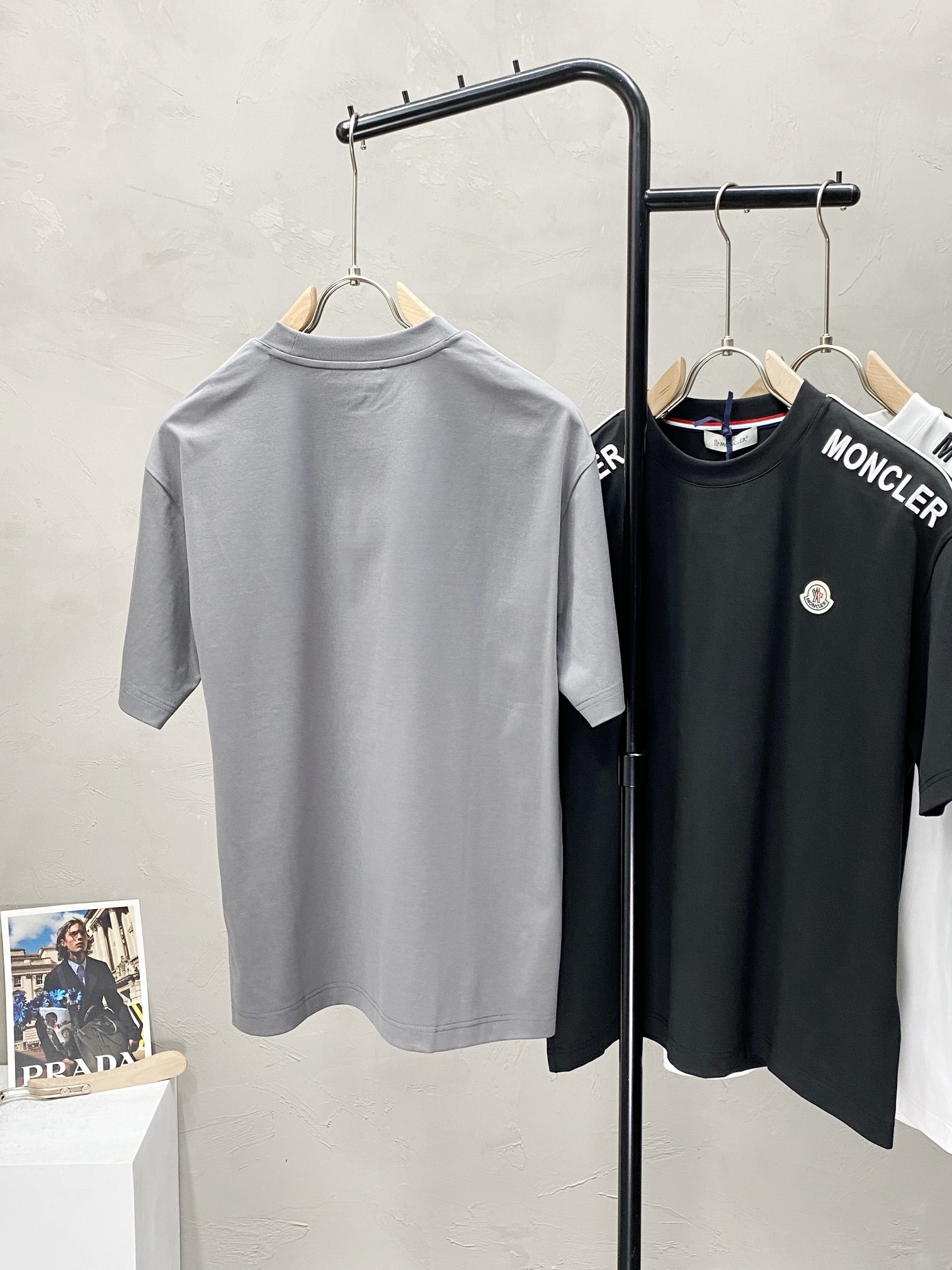  。Moncler蒙口💥独家专供新款原单男士休闲短袖 高端  高版本 时尚百搭爆款⚠️⚠️✨✨进口面料 