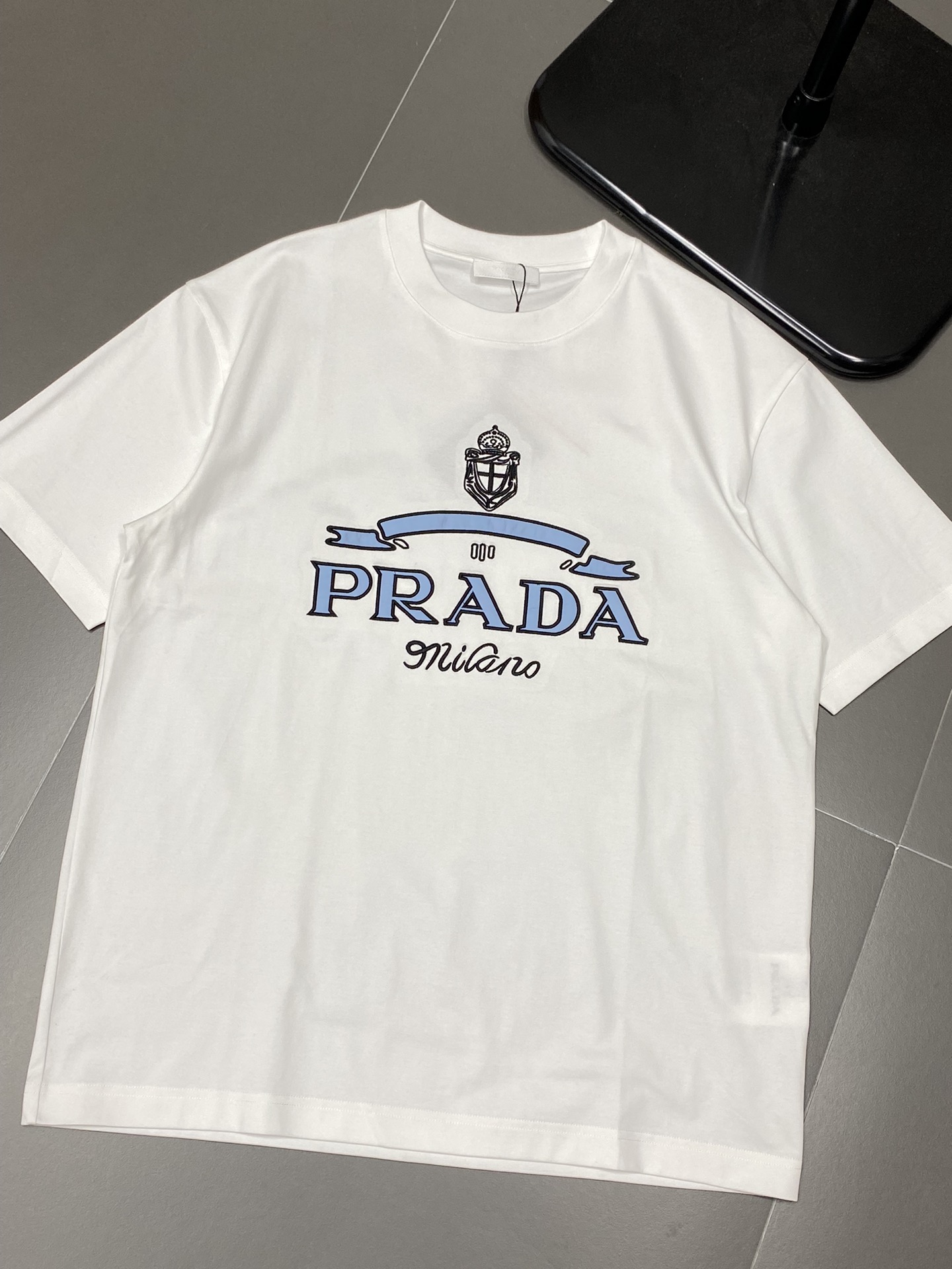  。Prada普拉达💥独家专供新款原单男士休闲短袖 高端  高版本 时尚百搭爆款⚠️⚠️✨✨进口面料 手