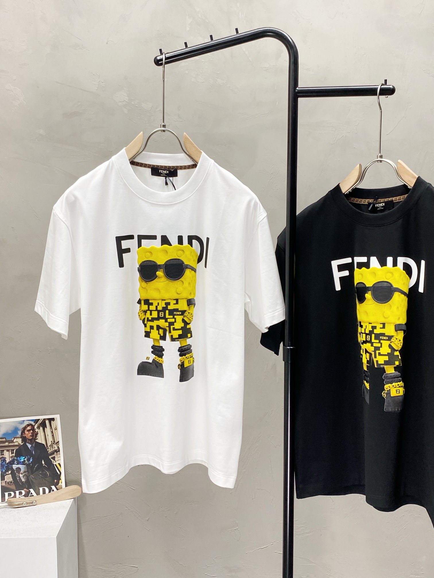  。FENDI芬迪💥独家专供新款原单男士休闲短袖 高端  高版本 时尚百搭爆款⚠️⚠️✨✨进口面料 手感