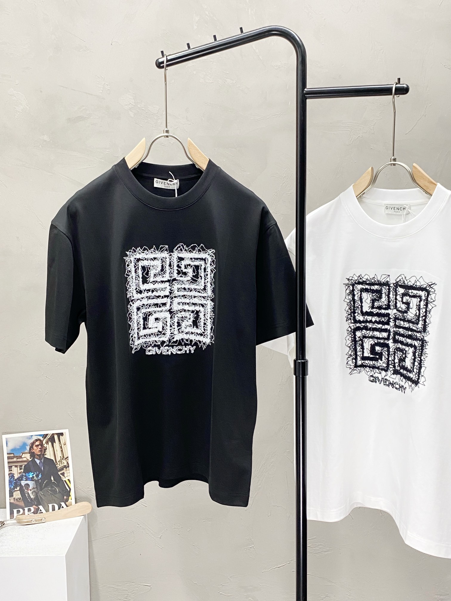  。Givenchy纪梵希💥独家专供新款原单男士休闲短袖 高端  高版本 时尚百搭爆款⚠️⚠️✨✨进口面