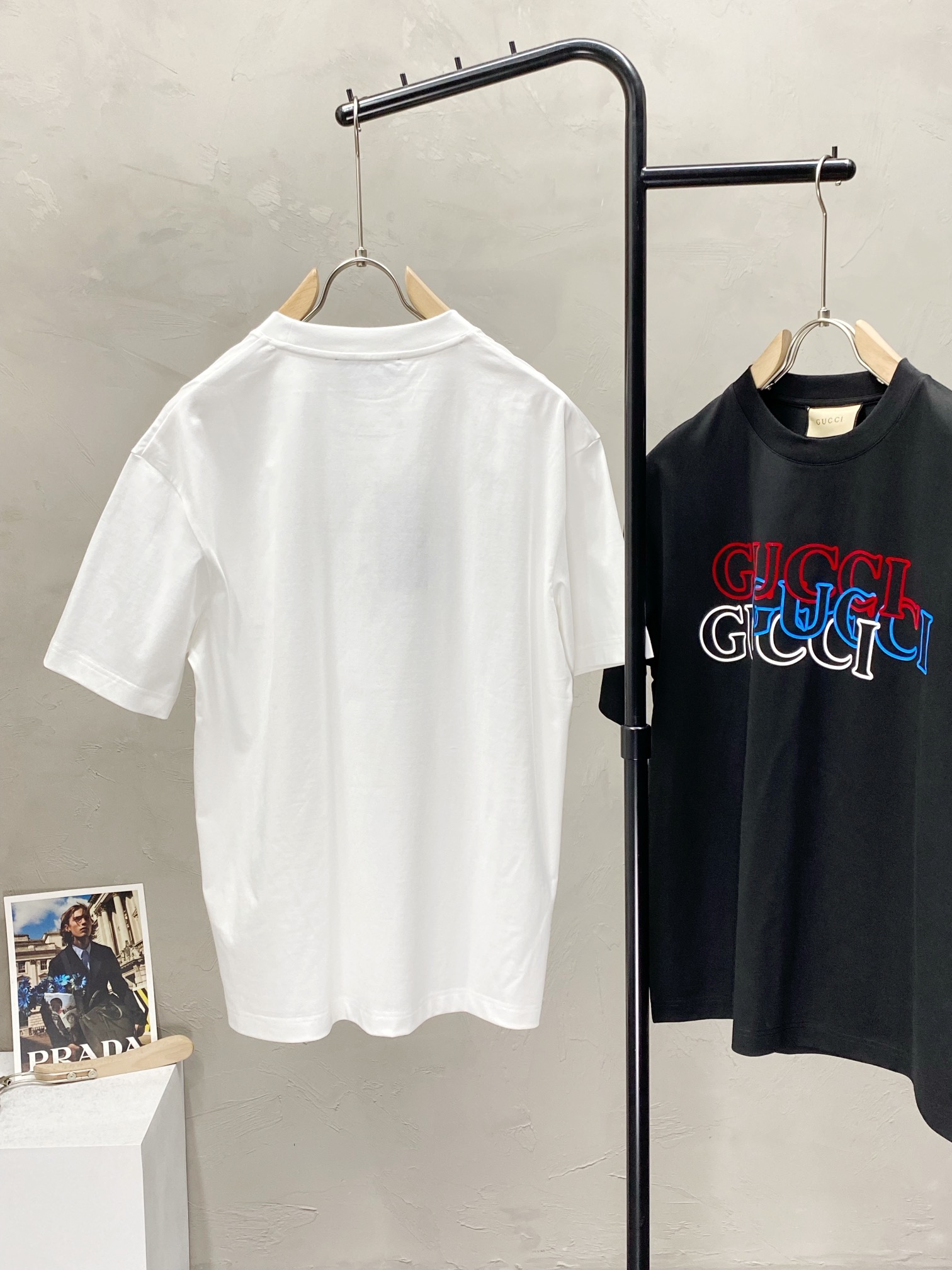  。Gucci古驰💥独家专供新款原单男士休闲短袖 高端  高版本 时尚百搭爆款⚠️⚠️✨✨进口面料 手感