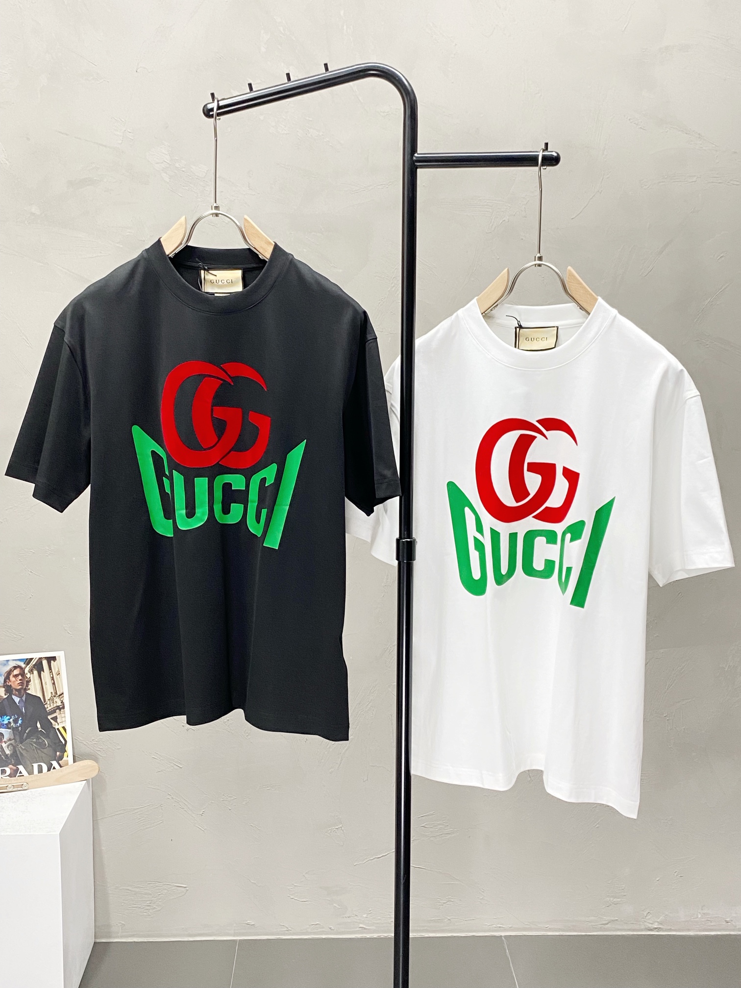  。Gucci古驰💥独家专供新款原单男士休闲短袖 高端  高版本 时尚百搭爆款⚠️⚠️✨✨进口面料 手感