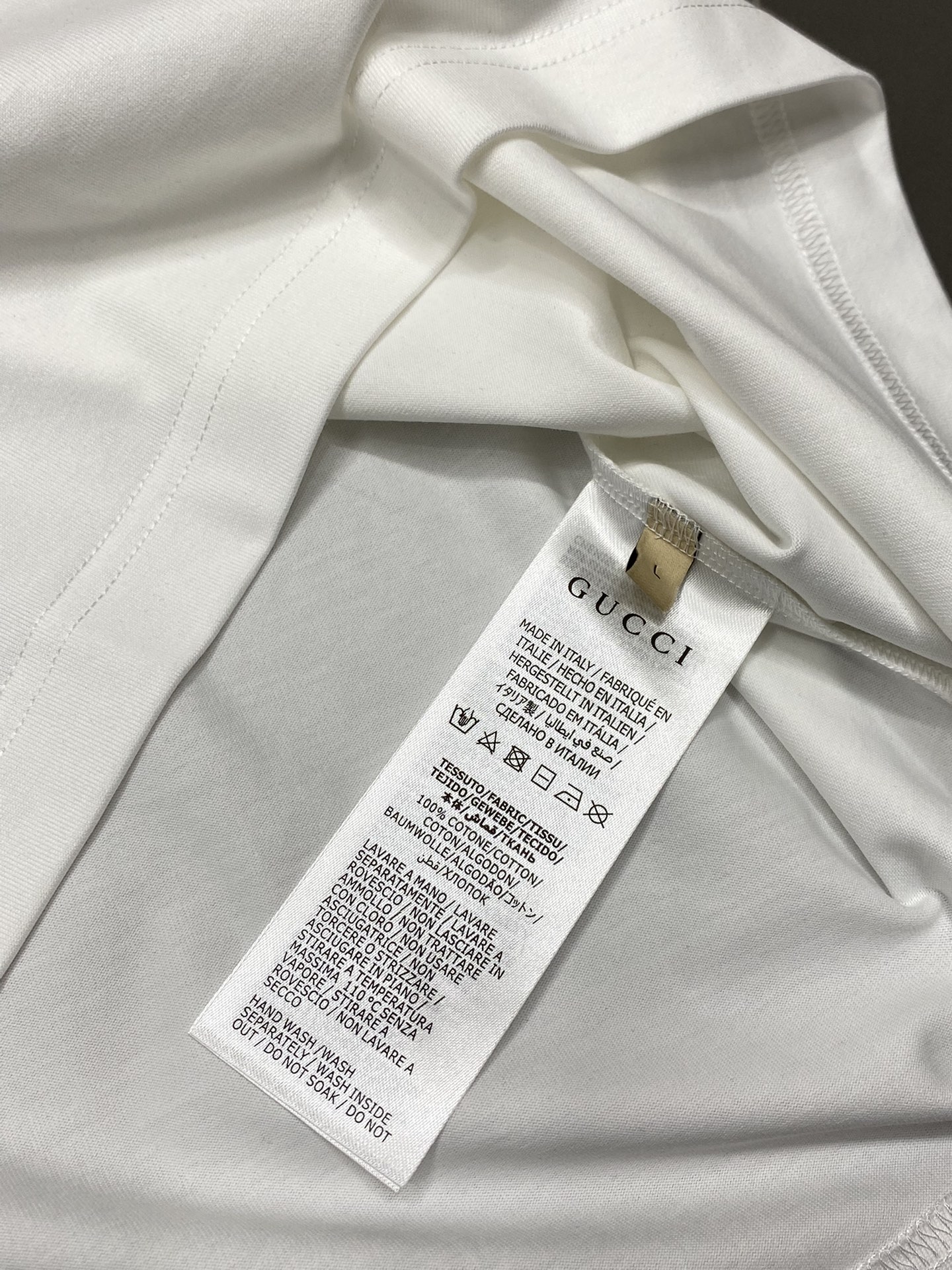  。Gucci古驰💥独家专供新款原单男士休闲短袖 高端  高版本 时尚百搭爆款⚠️⚠️✨✨进口面料 手感