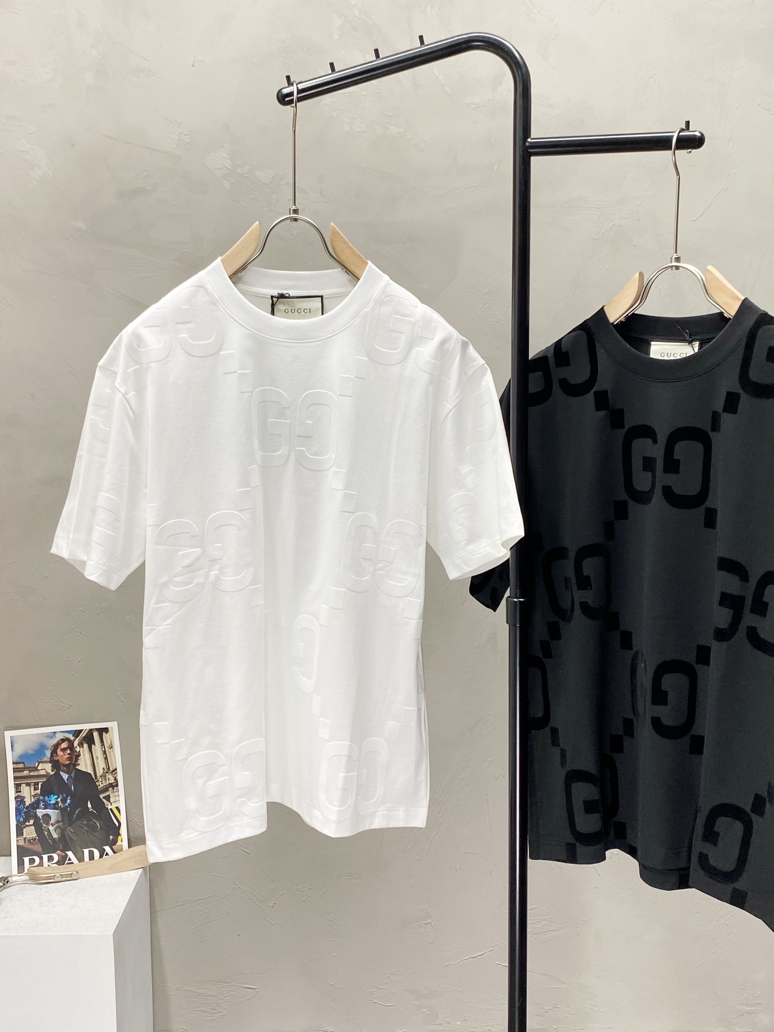  。Gucci古驰💥独家专供新款原单男士休闲短袖 高端  高版本 时尚百搭爆款⚠️⚠️✨✨进口面料 手感