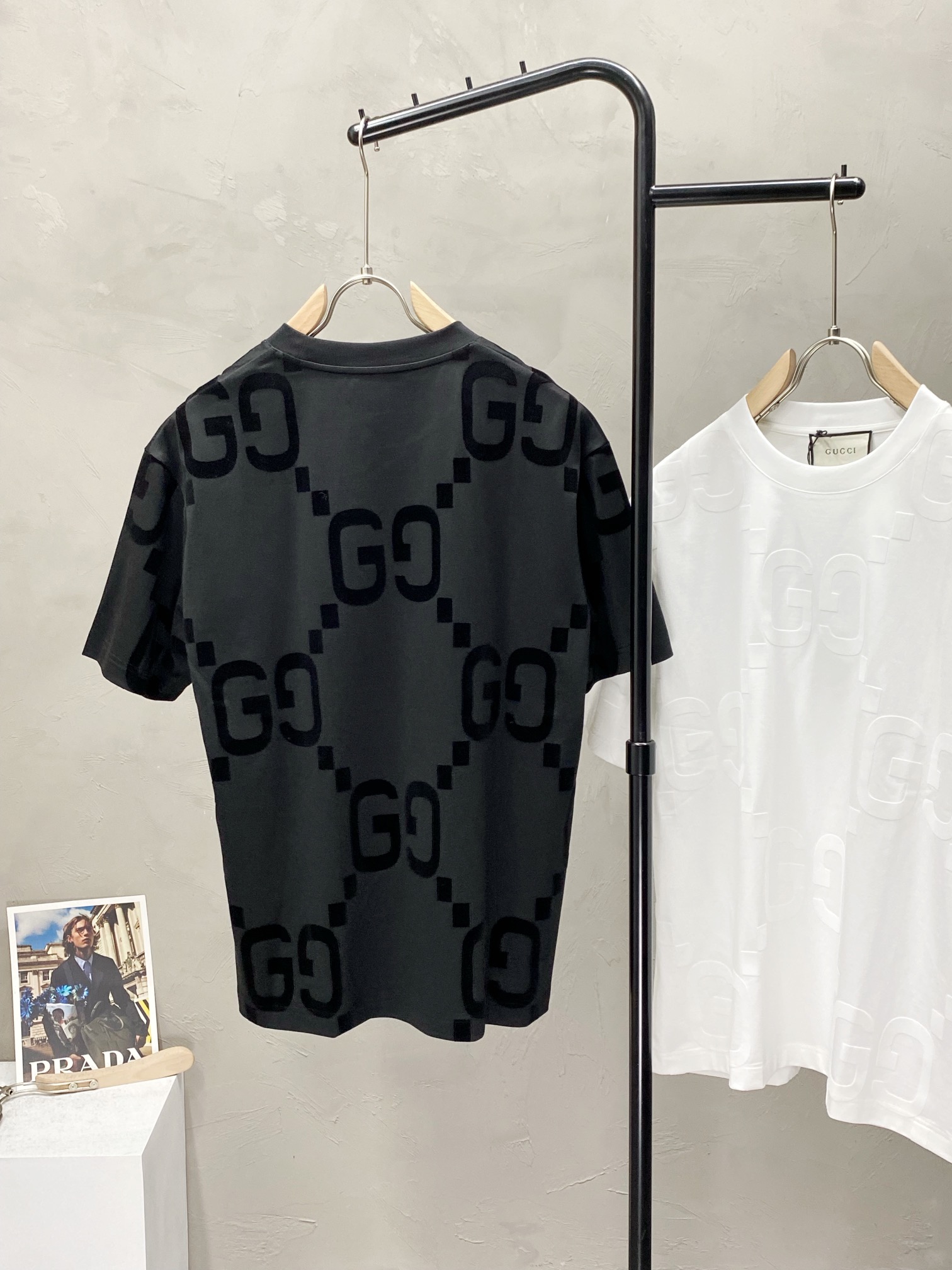  。Gucci古驰💥独家专供新款原单男士休闲短袖 高端  高版本 时尚百搭爆款⚠️⚠️✨✨进口面料 手感