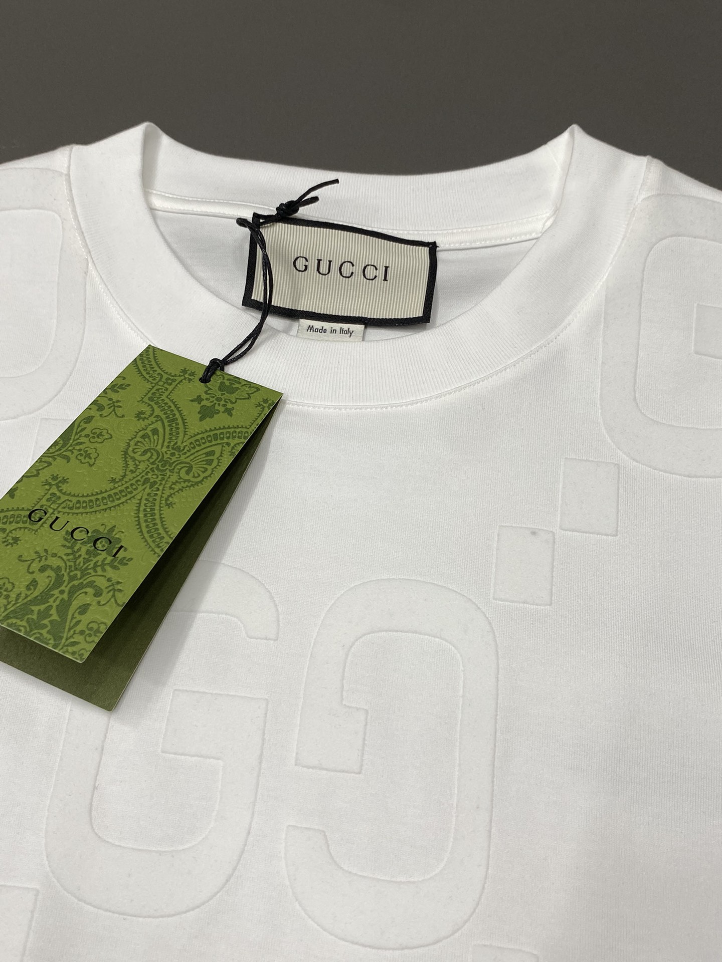  。Gucci古驰💥独家专供新款原单男士休闲短袖 高端  高版本 时尚百搭爆款⚠️⚠️✨✨进口面料 手感