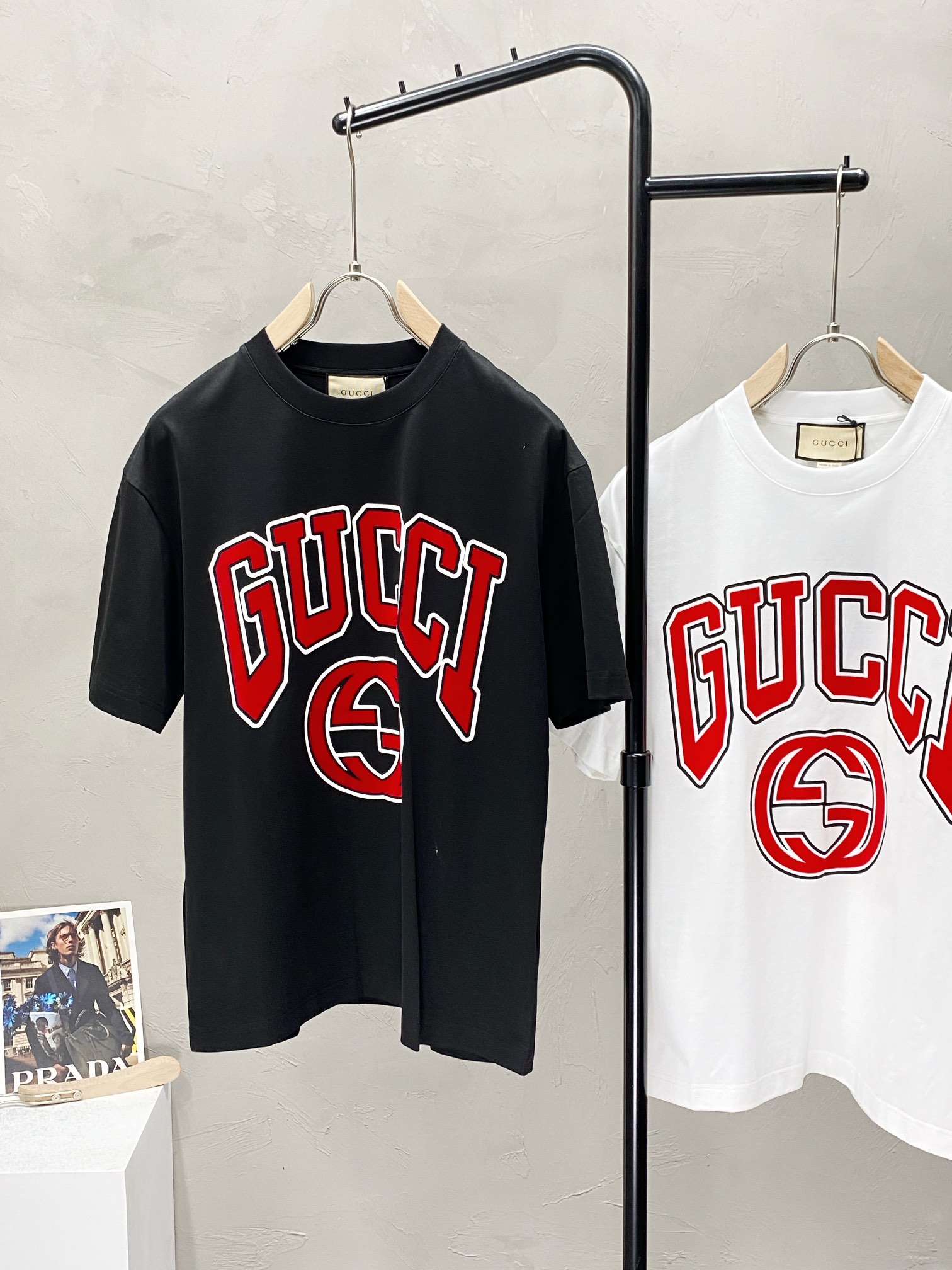  。Gucci古驰💥独家专供新款原单男士休闲短袖 高端  高版本 时尚百搭爆款⚠️⚠️✨✨进口面料 手感