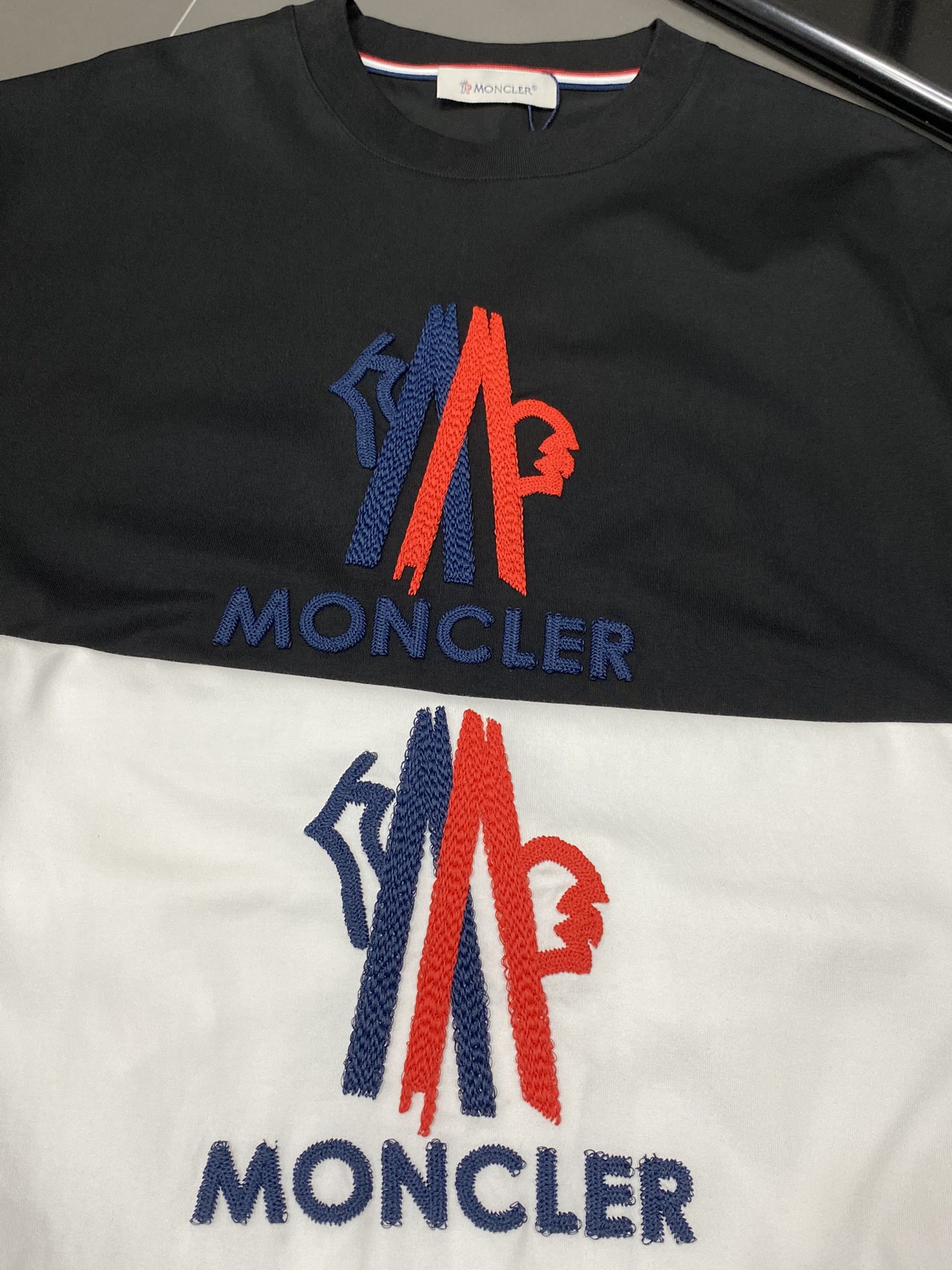  。Moncler蒙口💥独家专供新款原单男士休闲短袖 高端  高版本 时尚百搭爆款⚠️⚠️✨✨进口面料 